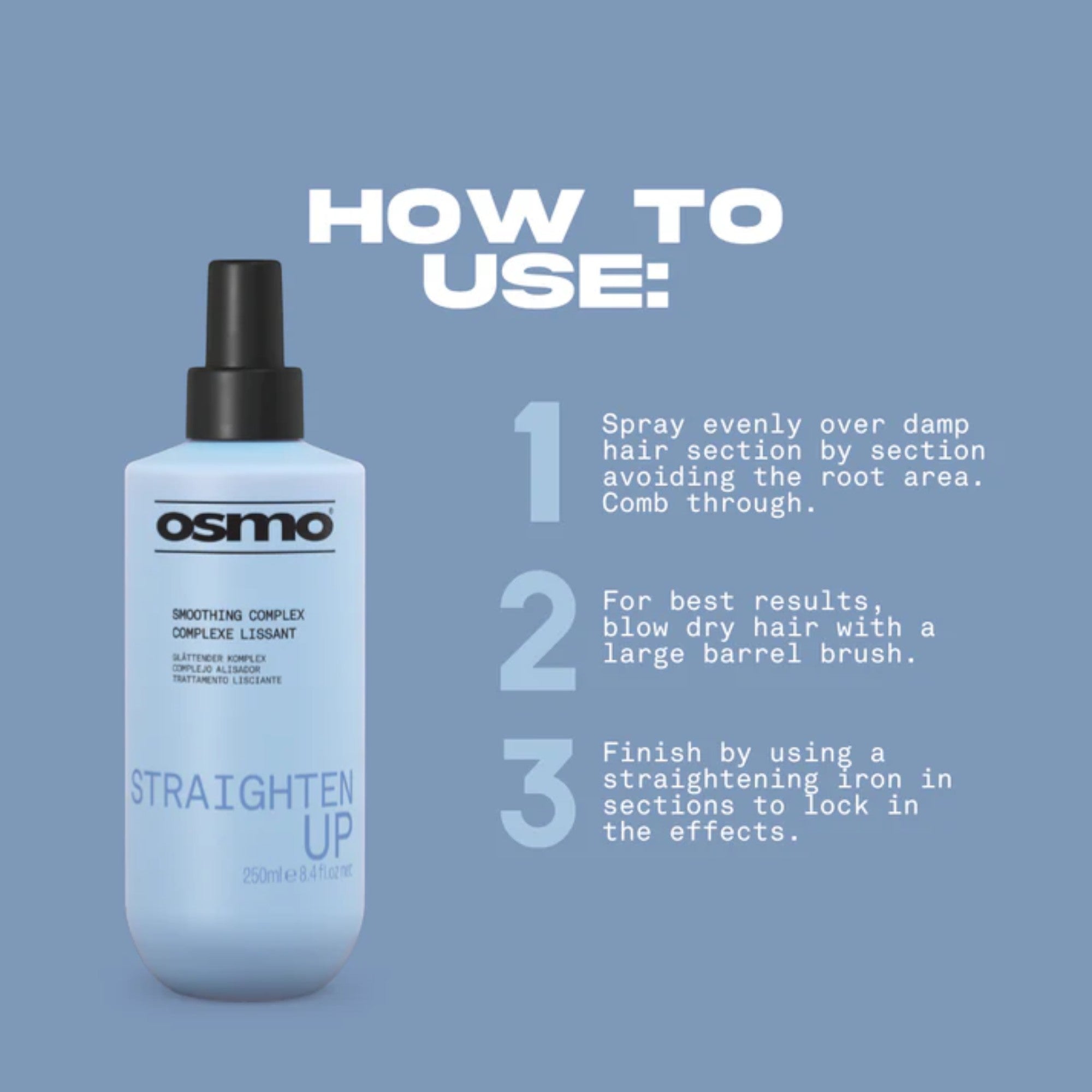 Osmo - Straighten Up 250ml