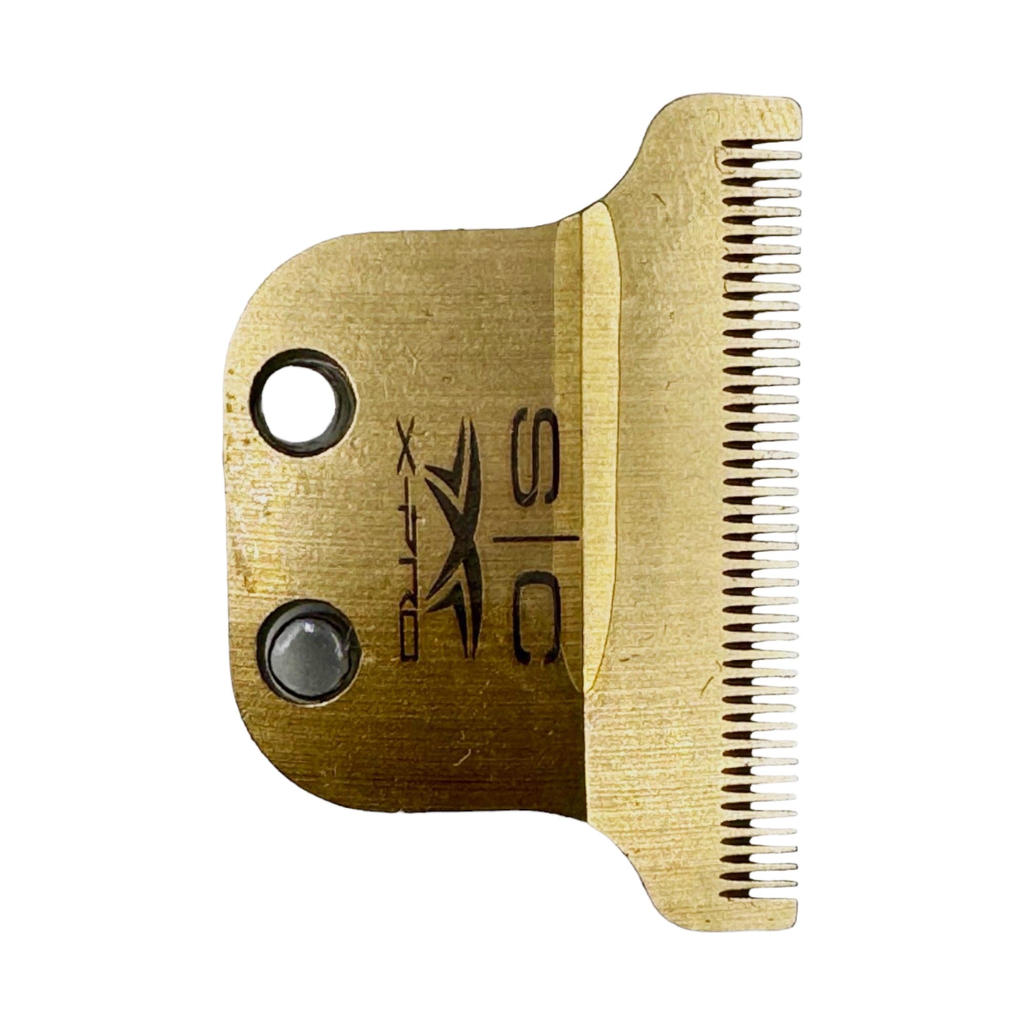 Stylecraft - SC Classic Gold Titanium X-Pro Fixed Trimmer Blade with THE ONE Moving Black Diamond DLC Deep Tooth Cutter