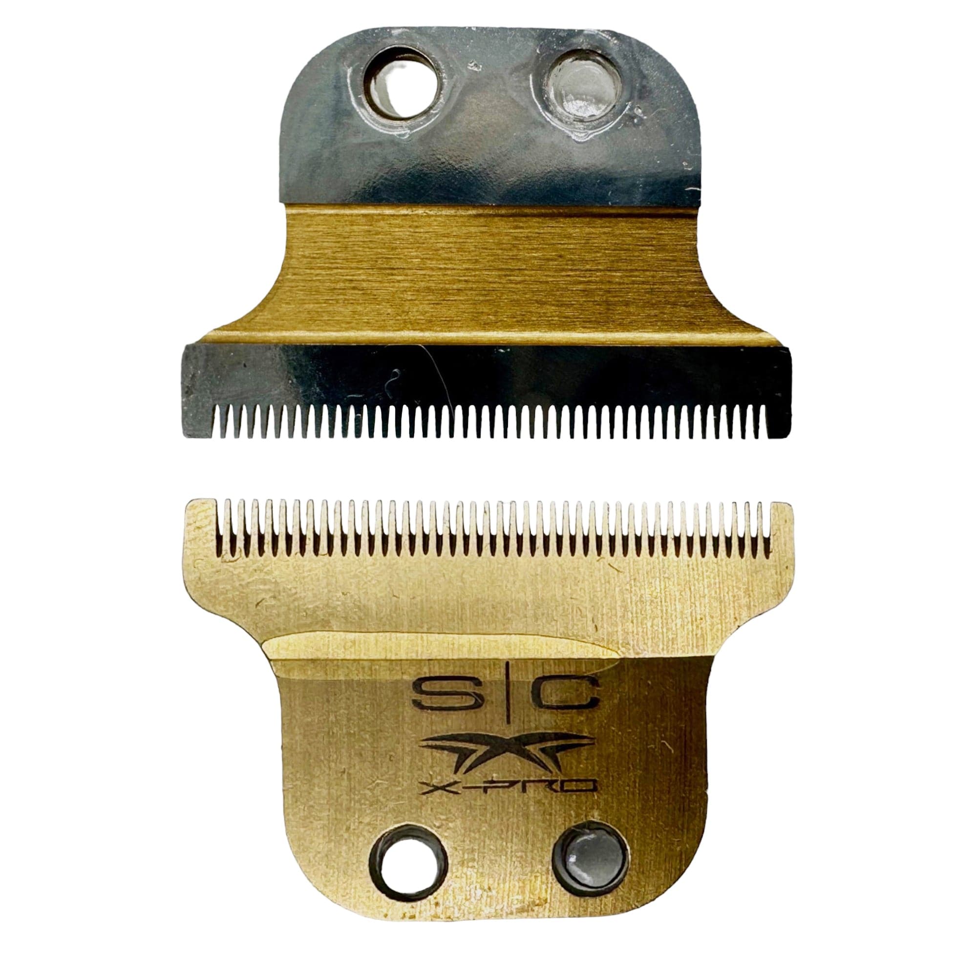 Stylecraft - SC Classic Gold Titanium X-Pro Fixed Trimmer Blade with THE ONE Moving Black Diamond DLC Deep Tooth Cutter