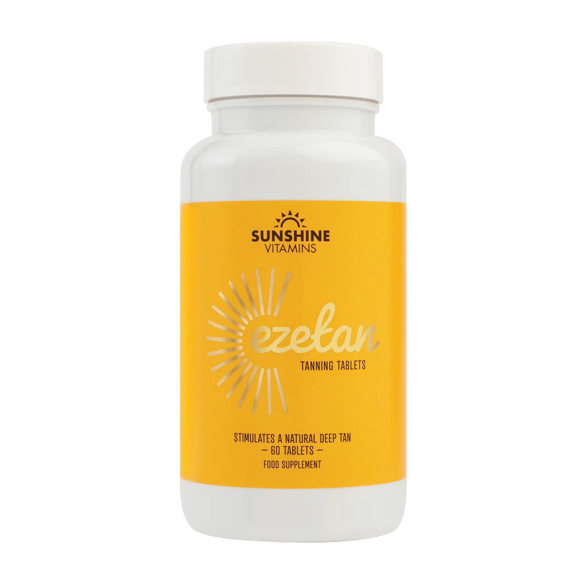 Sunshine Vitamins - Ezetan Tanning Tablets (60 Tablets)