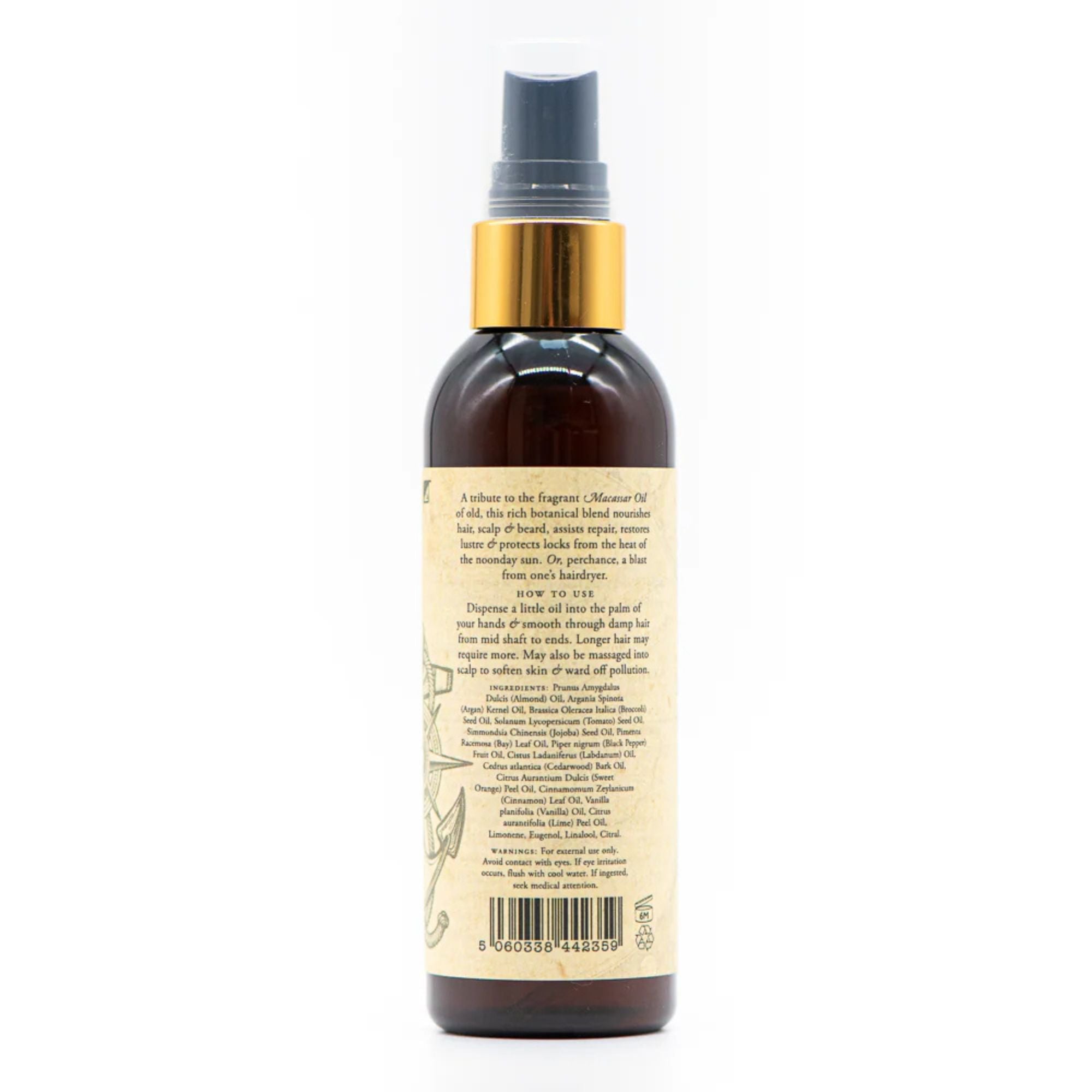 Captain Fawcett - Treatment Oil For Hair, Scalp & Beard 100ml