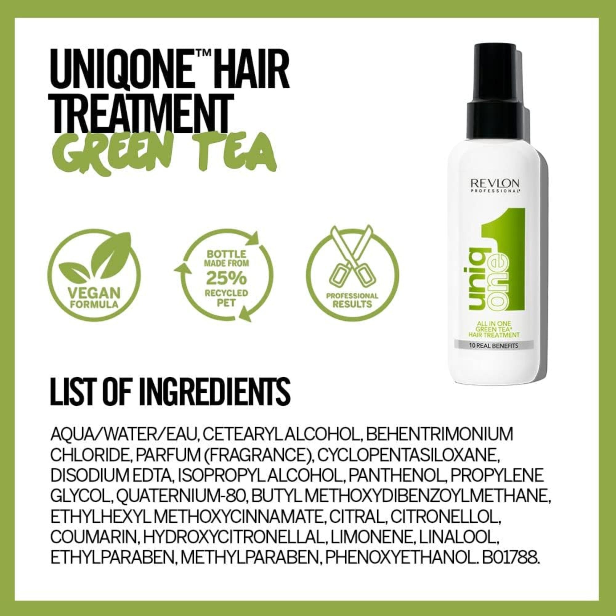 Revlon Professional - UniqOne Green Tea Hair Treatment 150ml