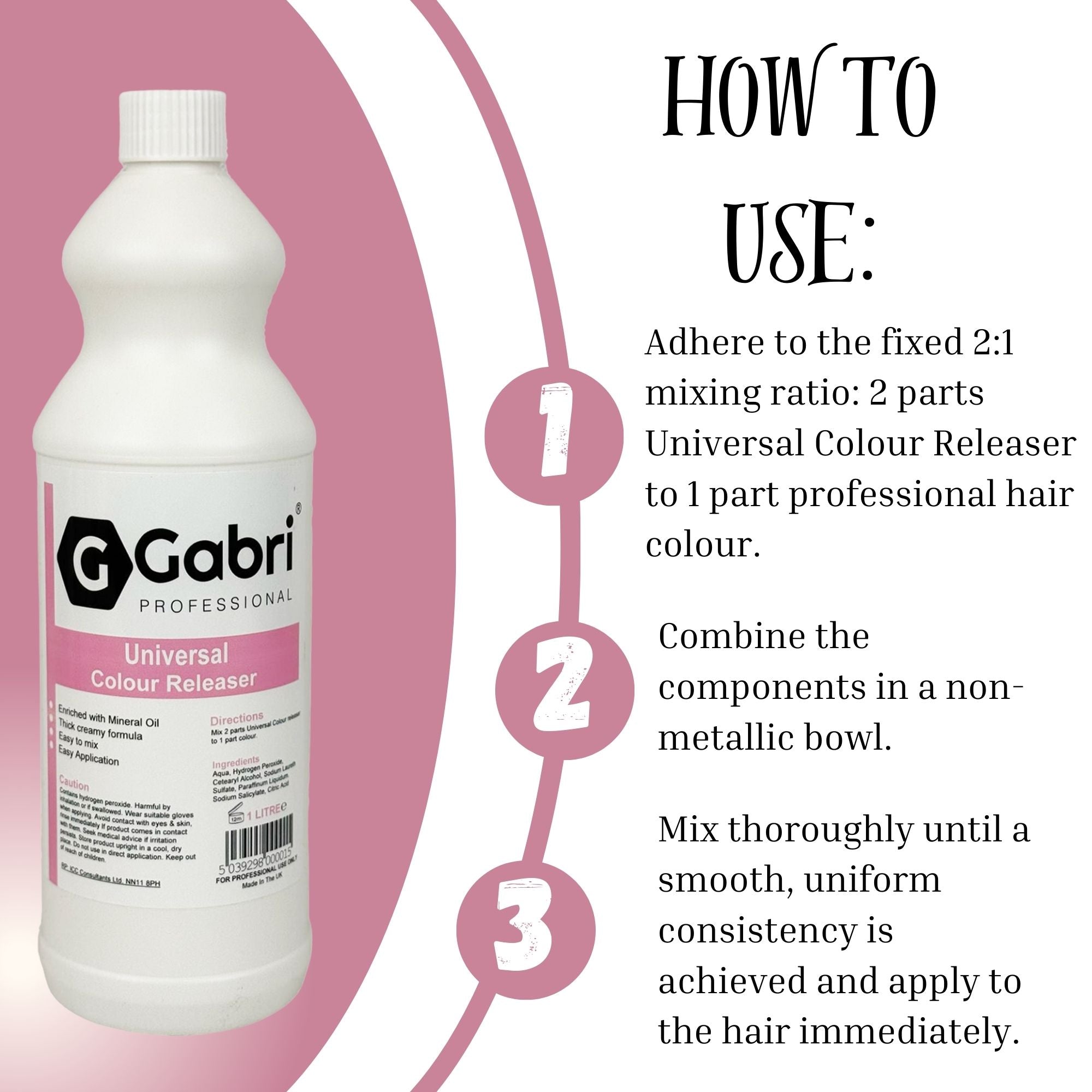Gabri Professional - Universal Colour Releaser 1000ml