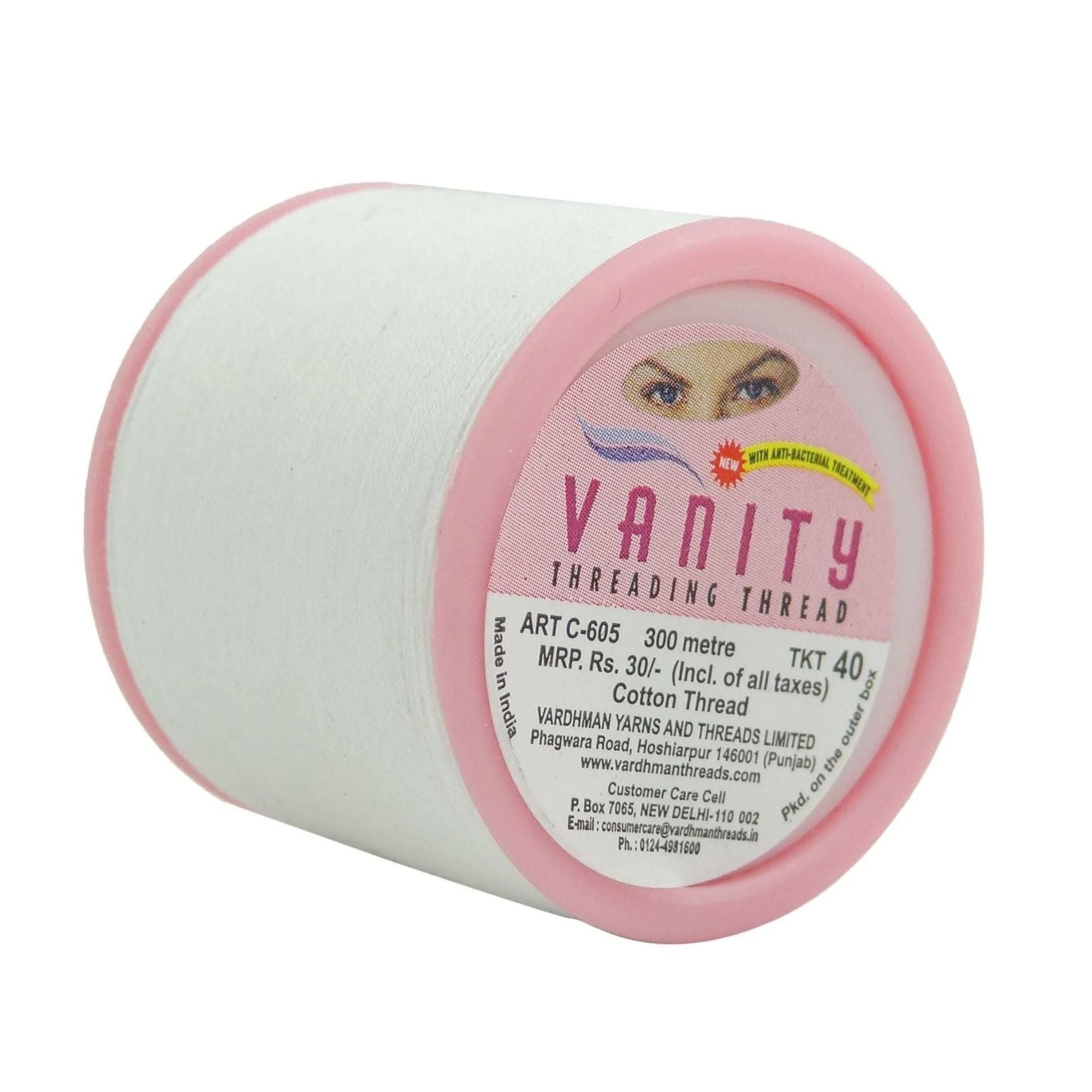 Vardhman - Vanity Anti-Bacterial Threading Thread (300m)