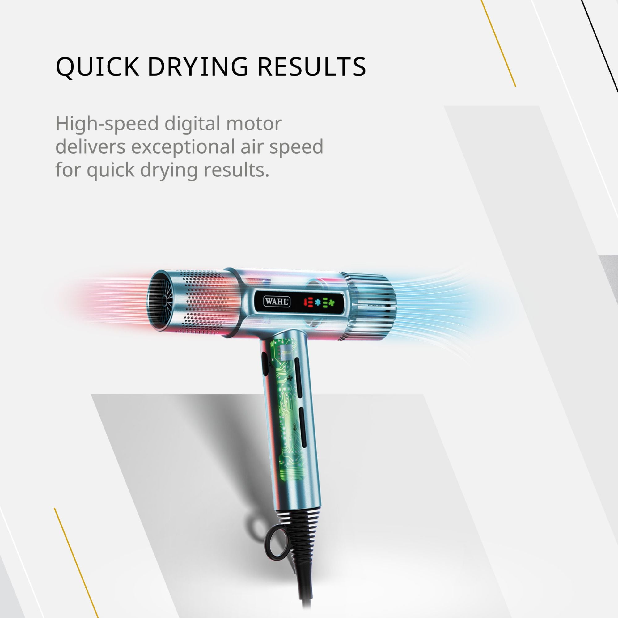 Wahl - Vanquish Hair Dryer Cool Blue (Limited Edition)