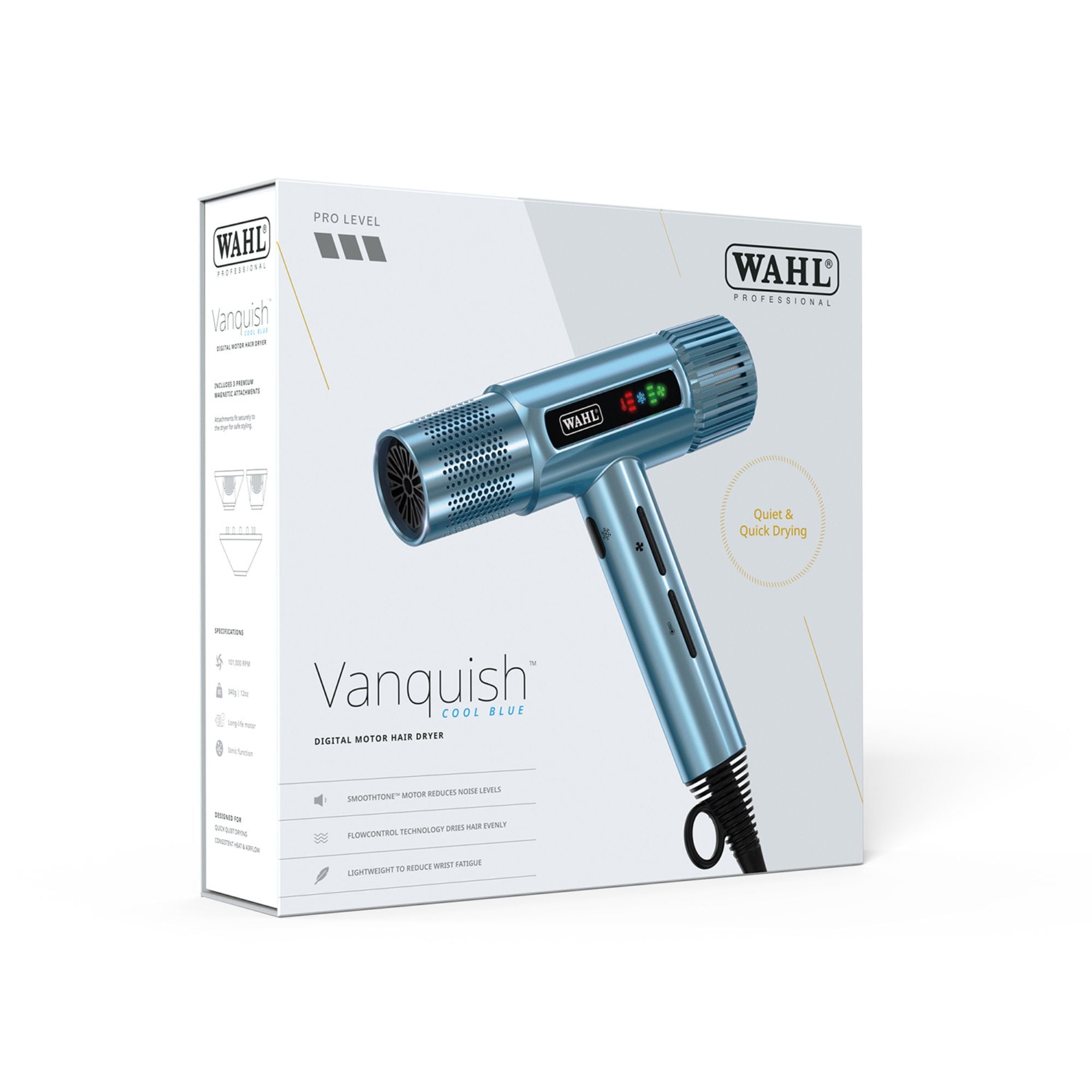 Wahl - Vanquish Hair Dryer Cool Blue (Limited Edition)
