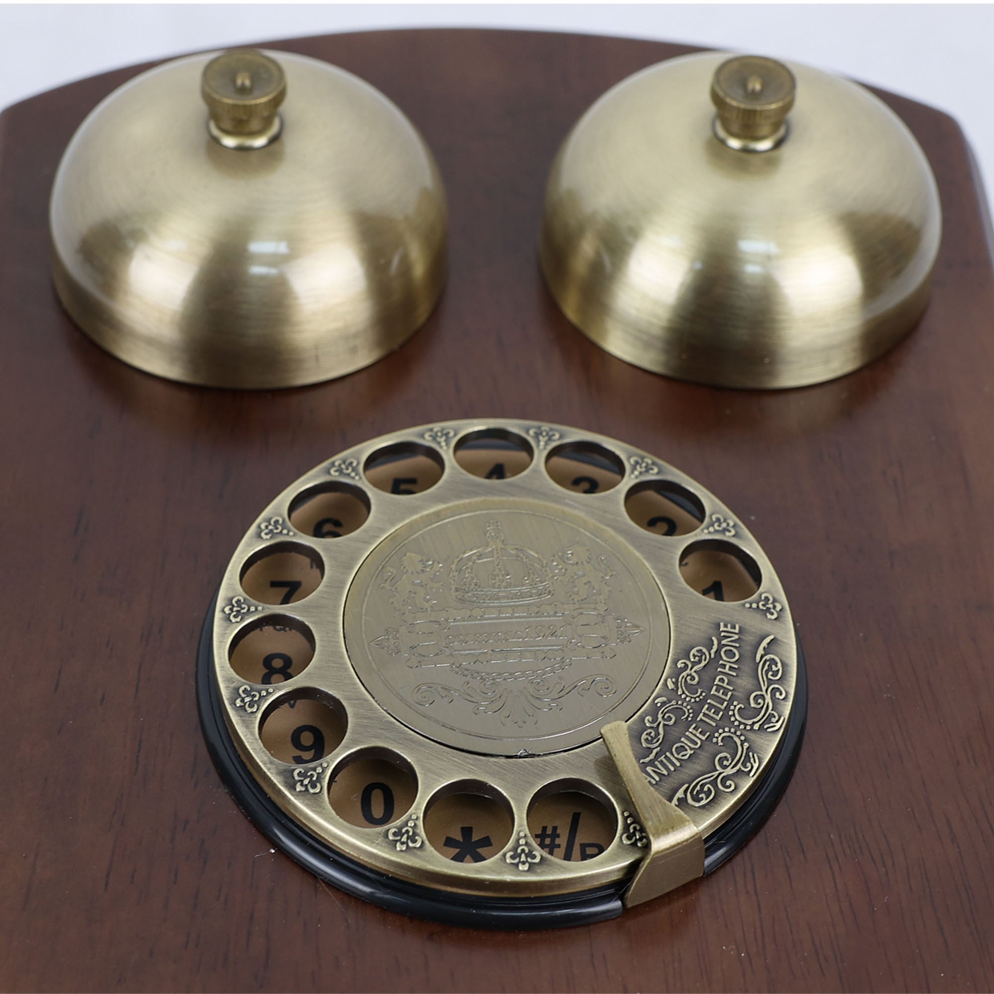 Eson - Vintage Antique Retro Old School Wooden Telephone
