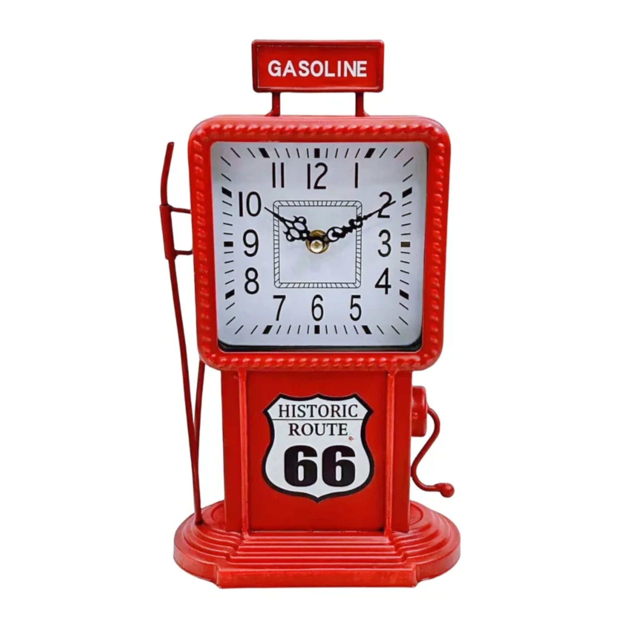 Eson - Vintage Gasoline Table Clock 30cm