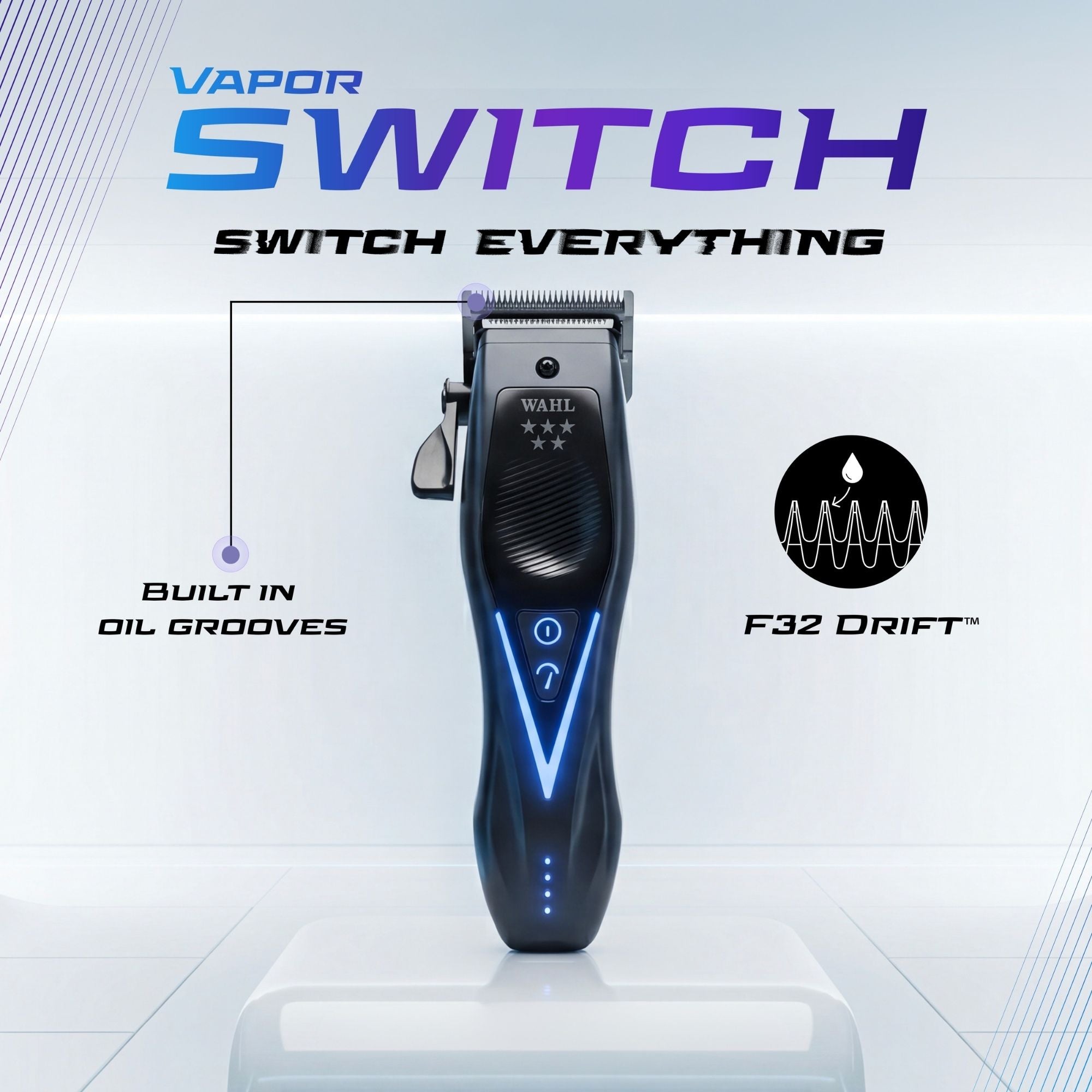 Wahl - Vapor Switch Cordless Clipper