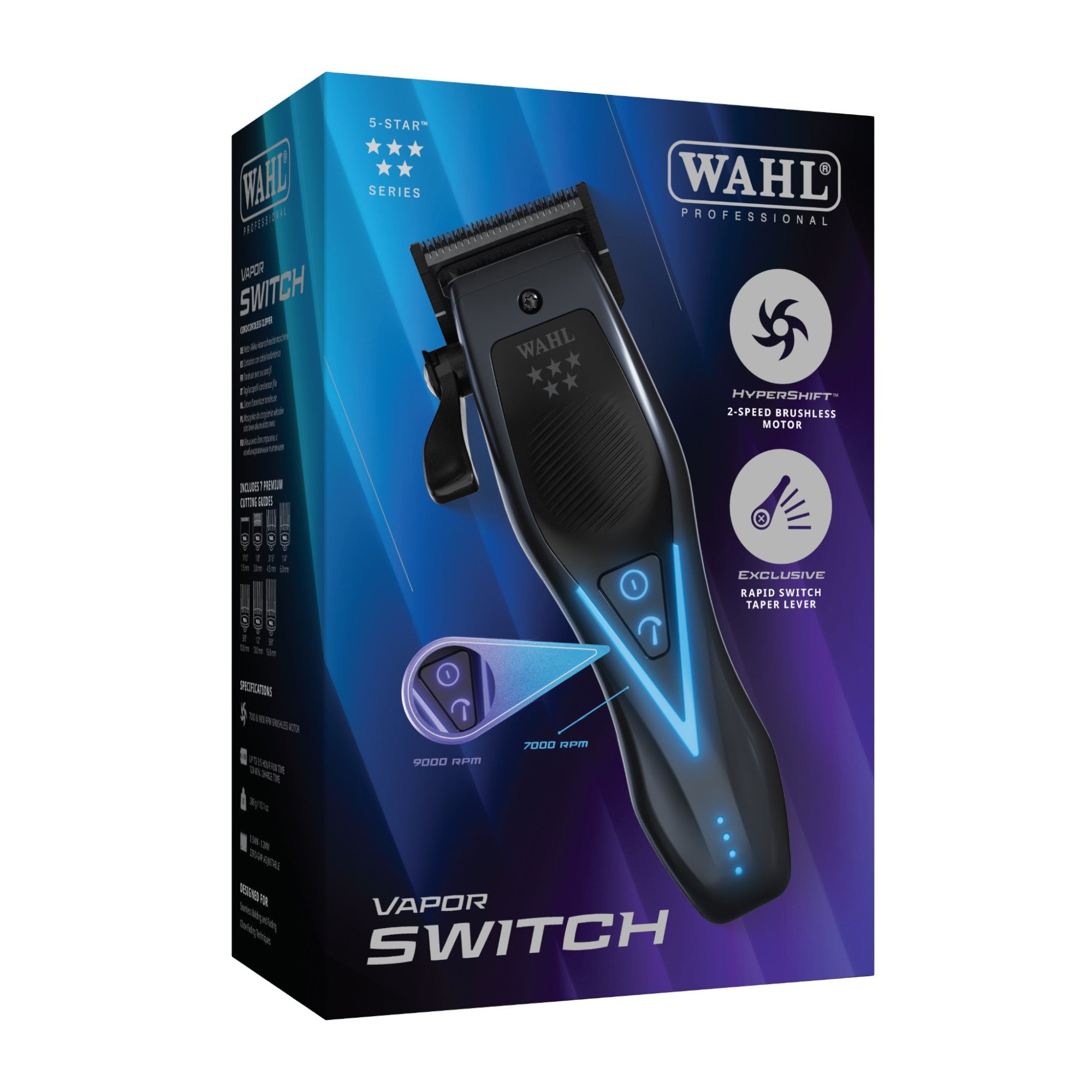 Wahl - Vapor Switch Cordless Clipper