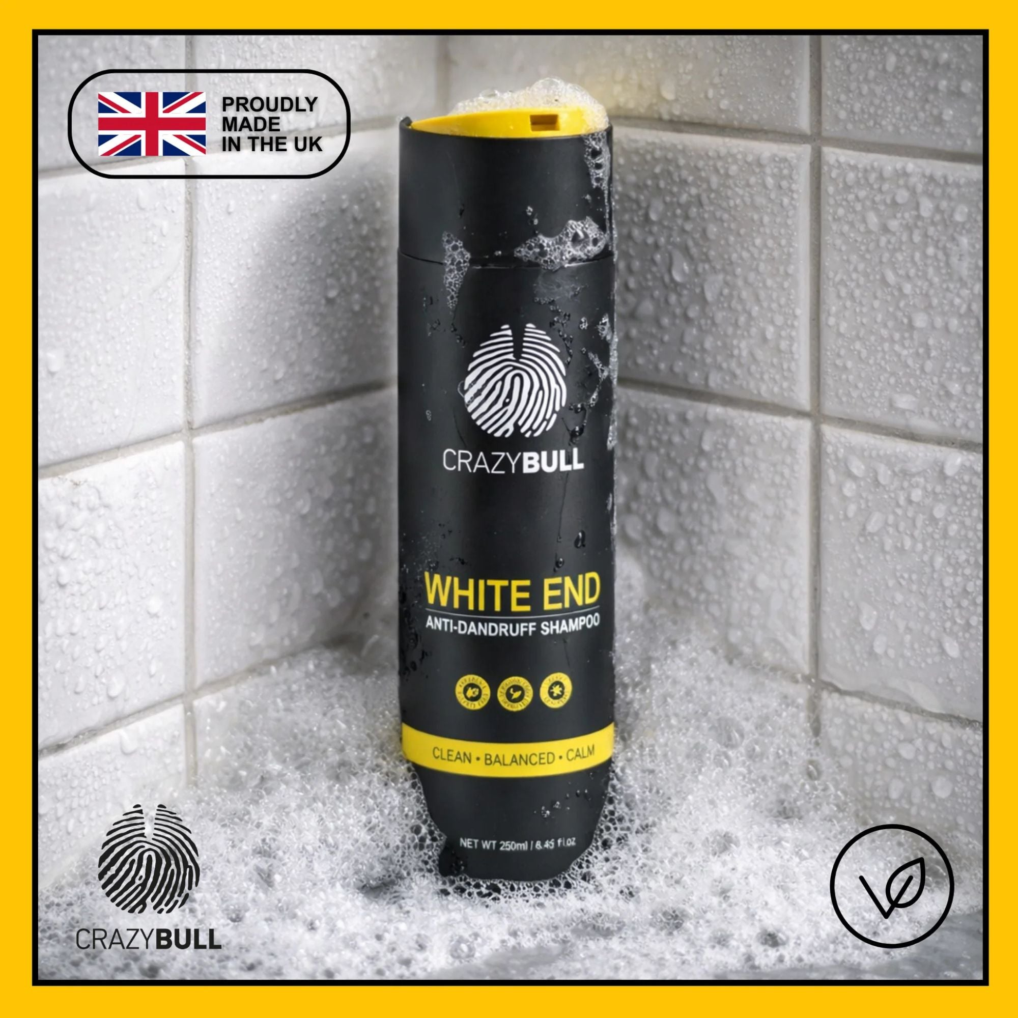 Crazy Bull - White End Shampoo 250ml