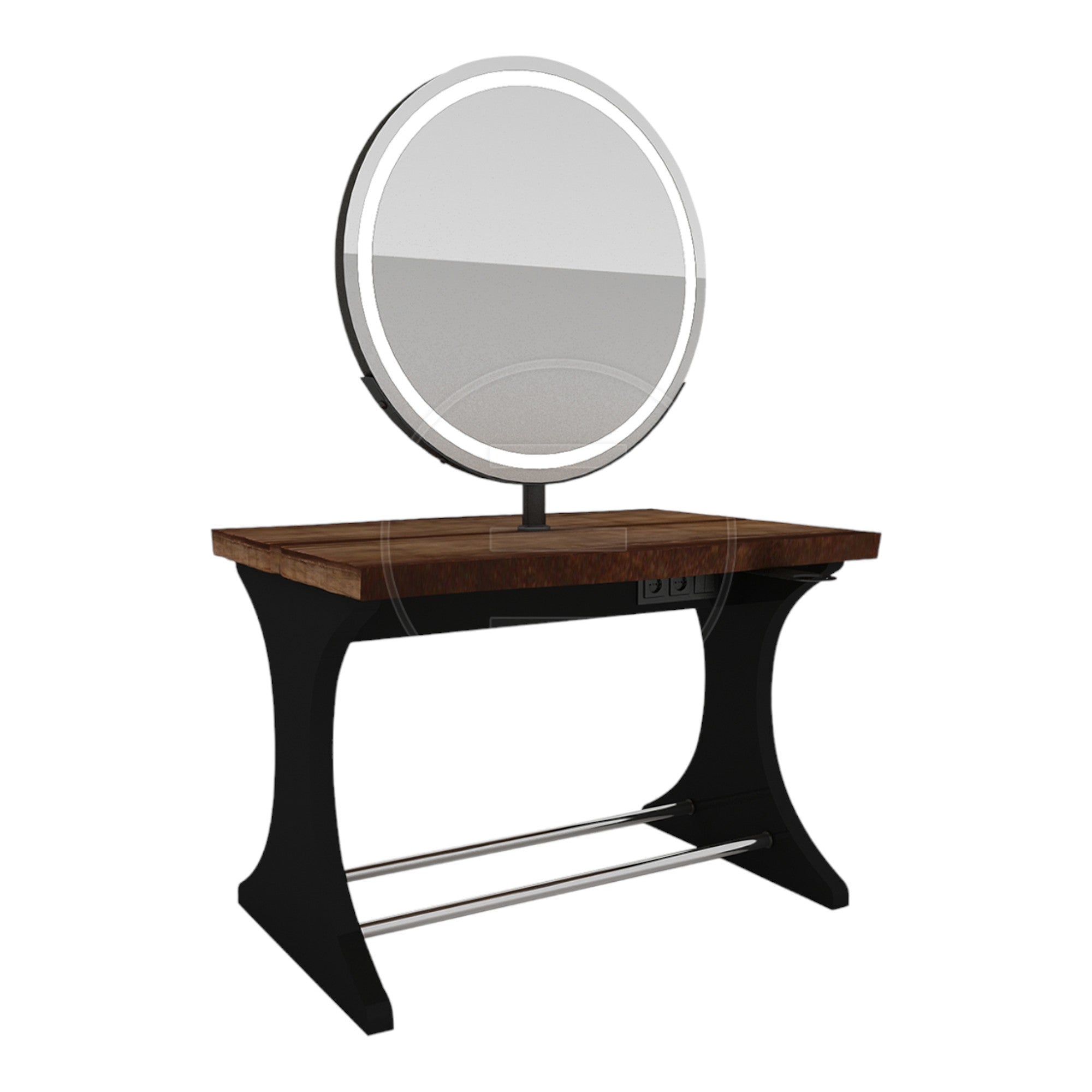 Alpeda - Woody Circle Island Styling Station