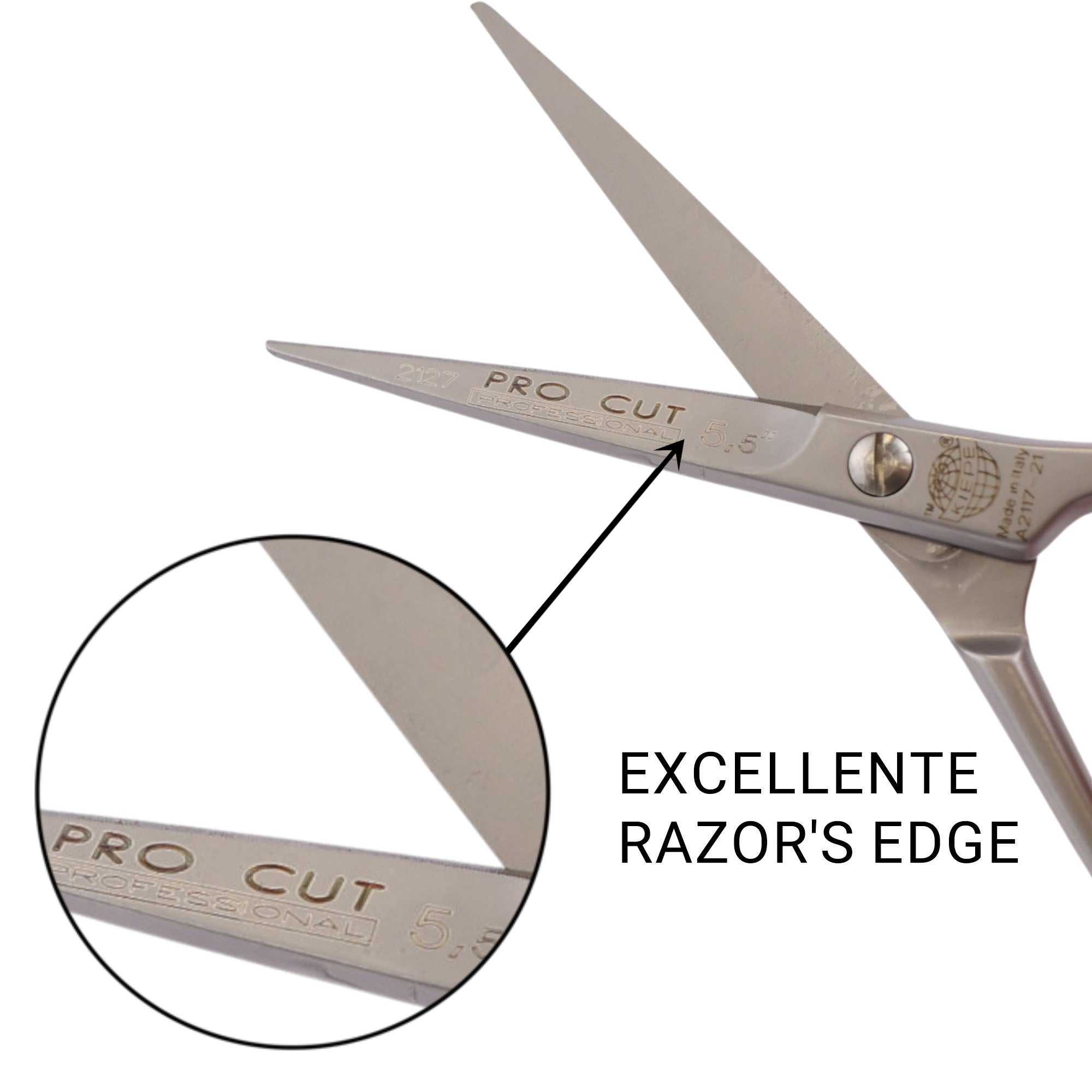 Kiepe - 2127 Pro Cut Scissors 5.5 Inch (14cm)