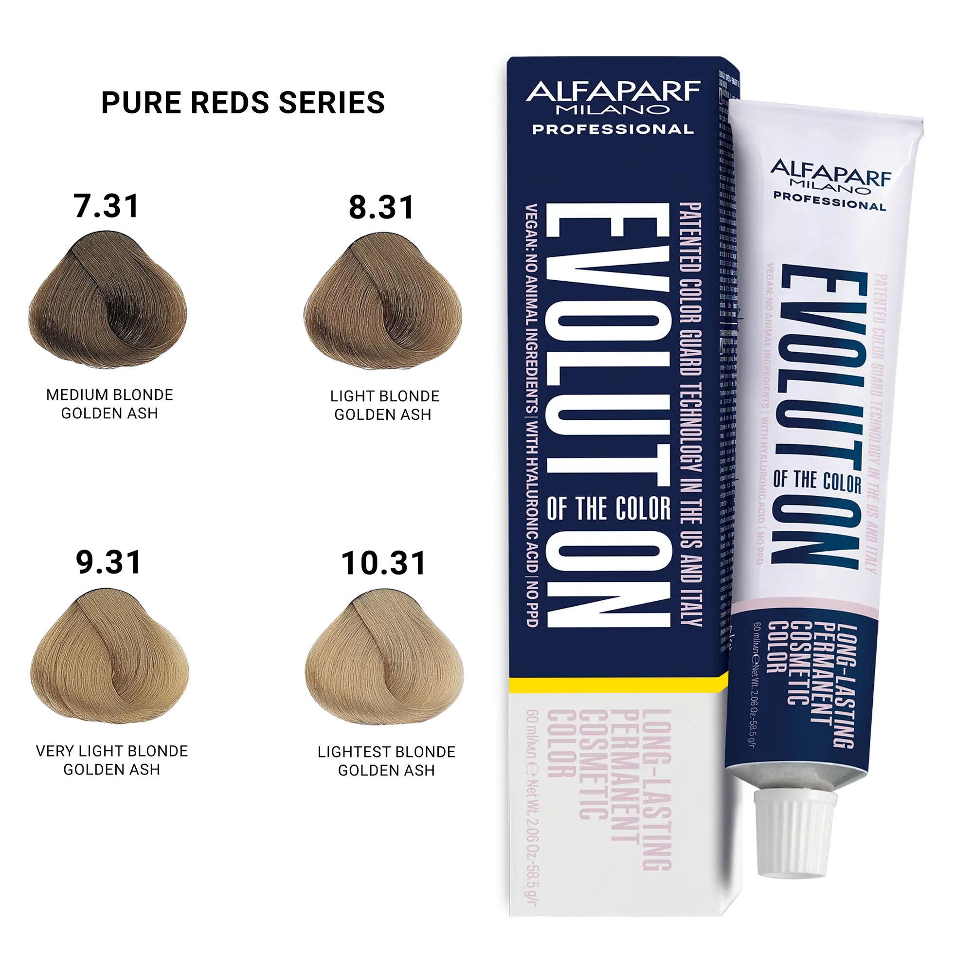 Alfaparf - Evolution of the Colour Permanent Hair Colour Beige Series 60ml