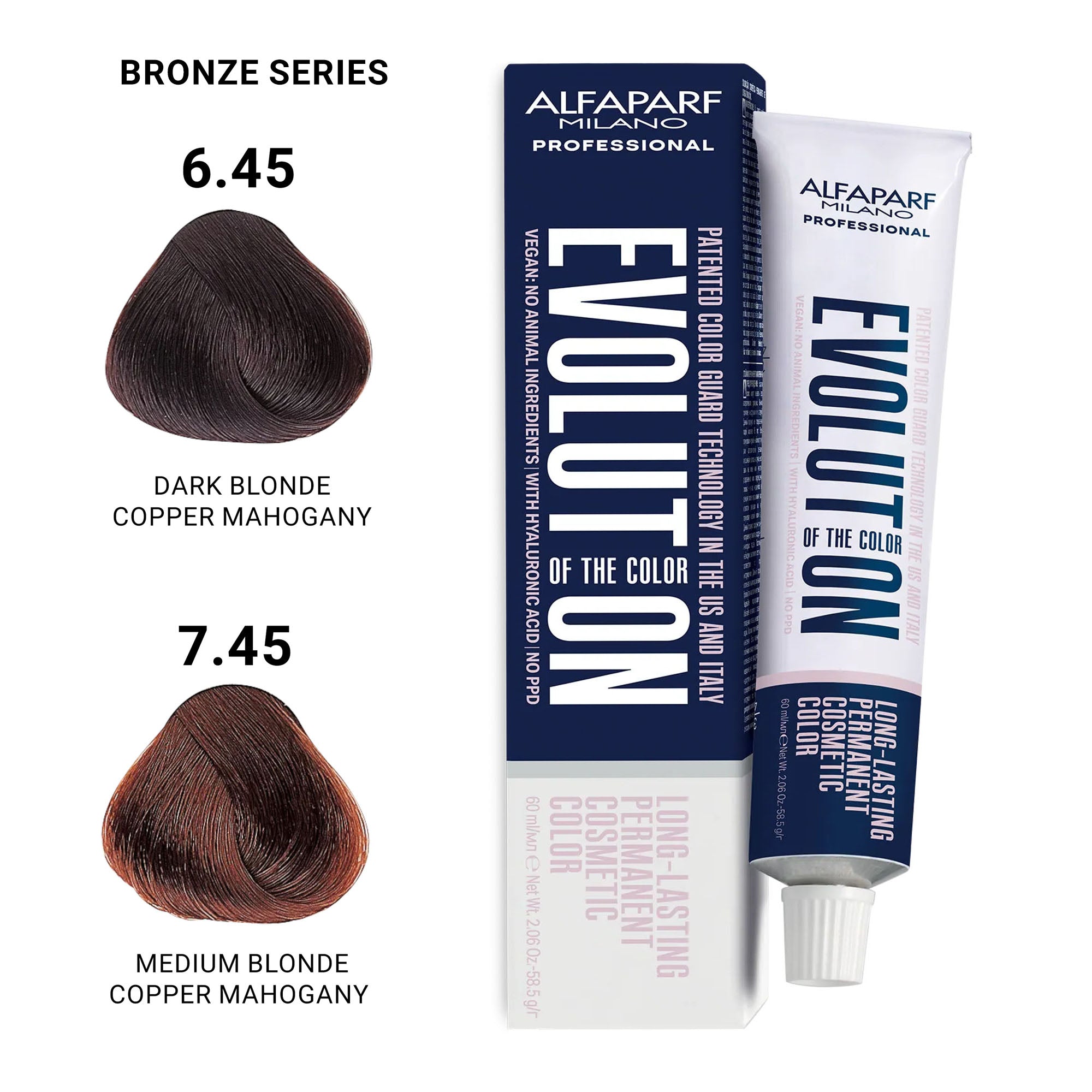 Alfaparf - Evolution of the Colour Permanent Hair Colour Bronze Series 60ml