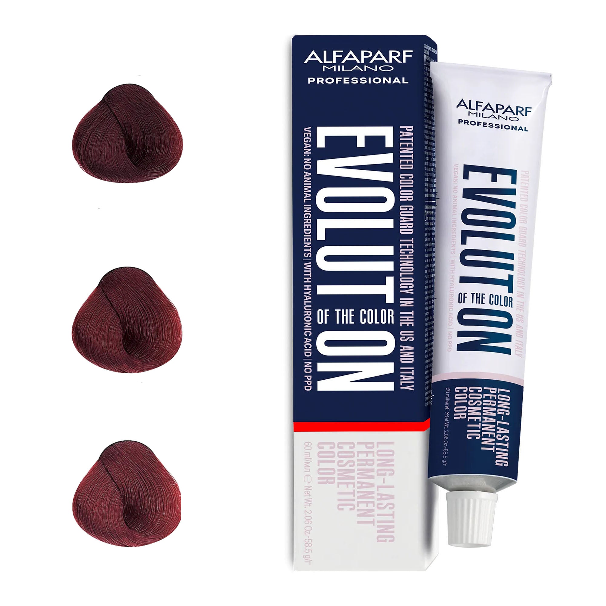 Alfaparf - Evolution of the Colour Permanent Hair Colour Cover Reds Series 60ml