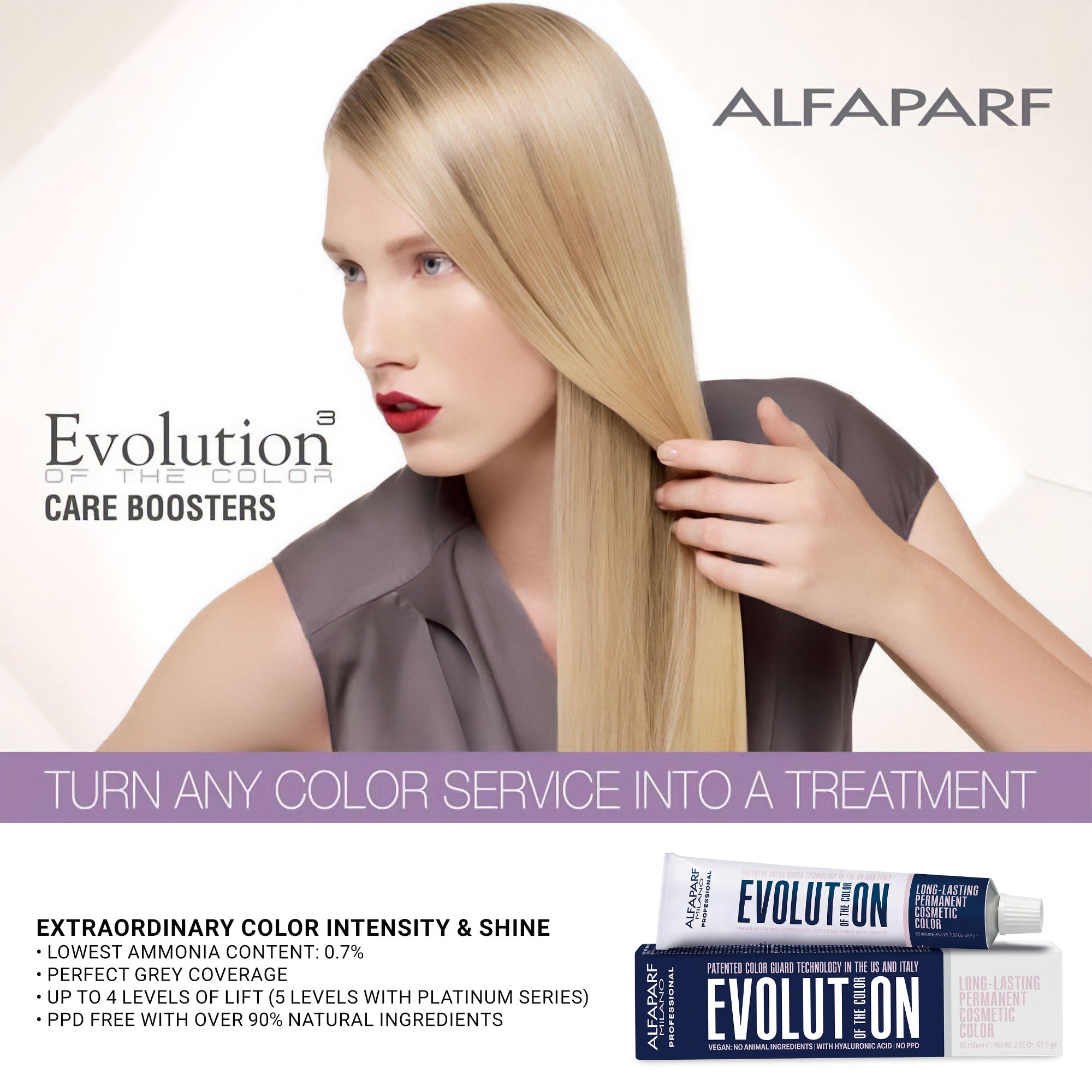 Alfaparf - Evolution of the Colour Permanent Hair Colour Violet Series 60ml