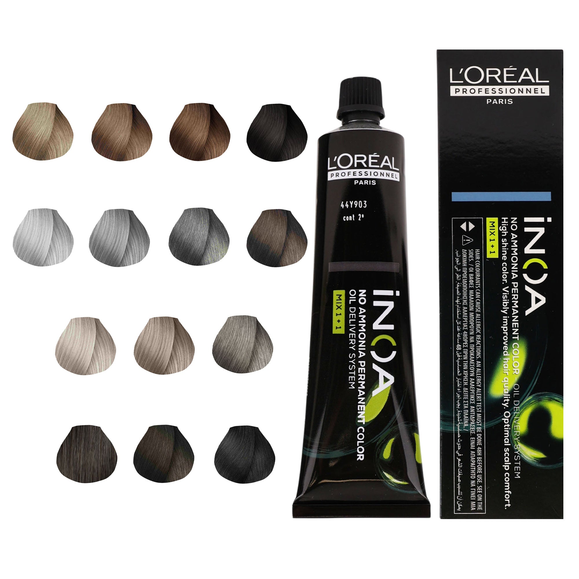 Loreal Professionnel - INOA No Ammonia Permanent Hair Colour Ash Series 60ml