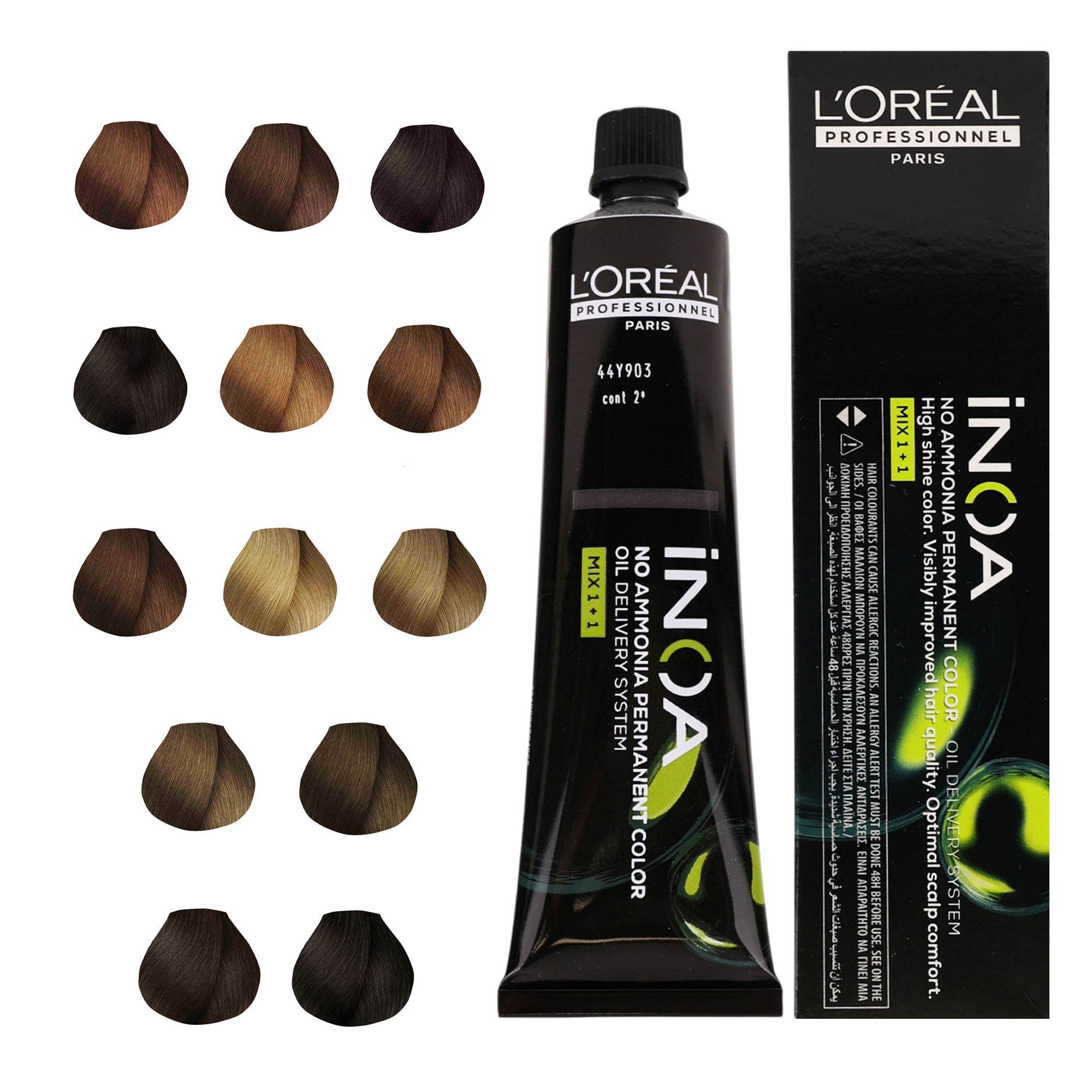 Loreal Professionnel - INOA No Ammonia Permanent Hair Colour Gold Series 60ml
