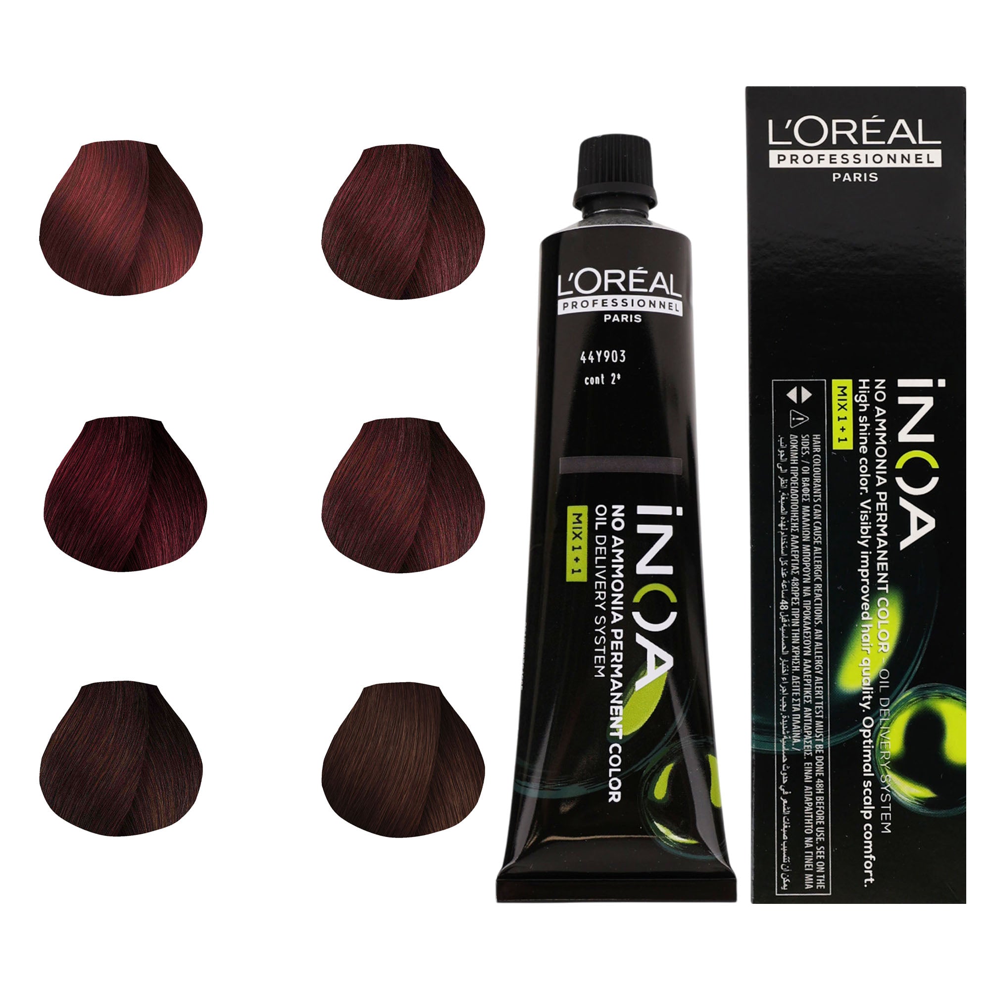 Loreal Professionnel - INOA No Ammonia Permanent Hair Colour Red Series 60ml