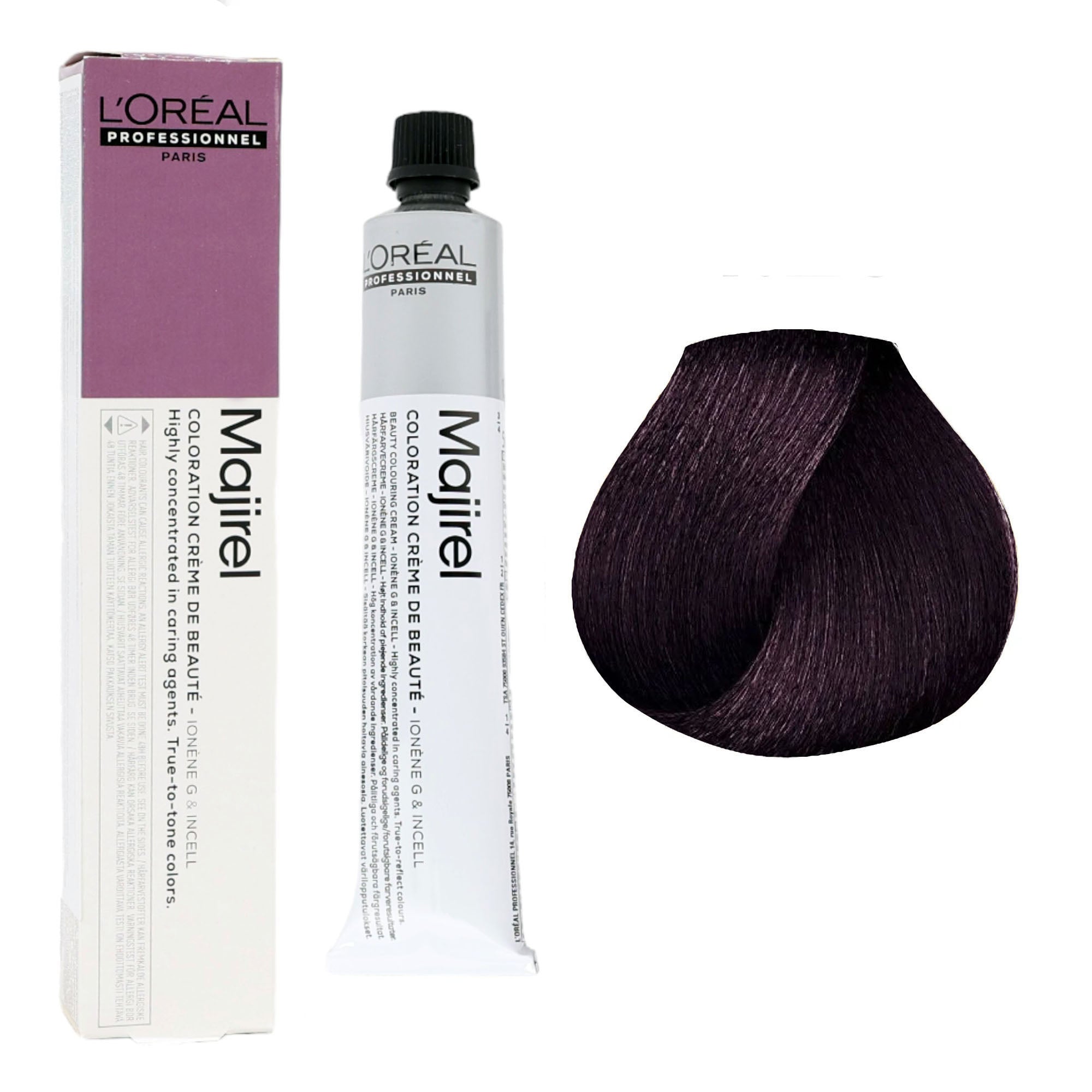 Loreal Professionnel - Majirel Permanent Hair Colour 4.20 Intense Iridescent Brown 50ml