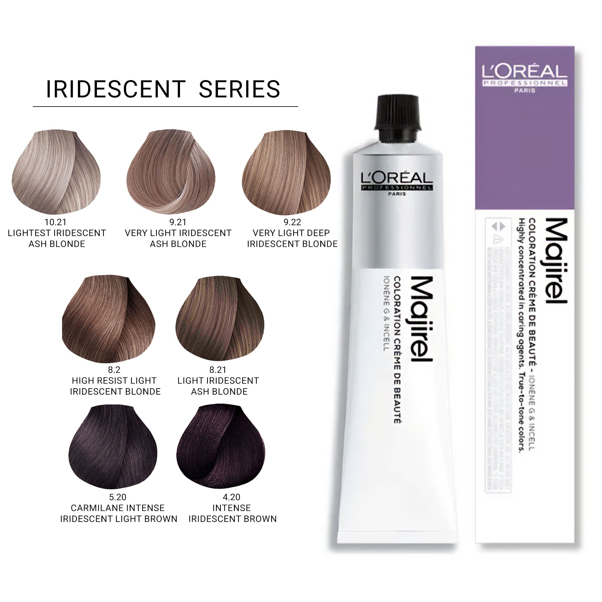 Loreal Professionnel - Majirel Permanent Hair Colour Iridescent Series 50ml