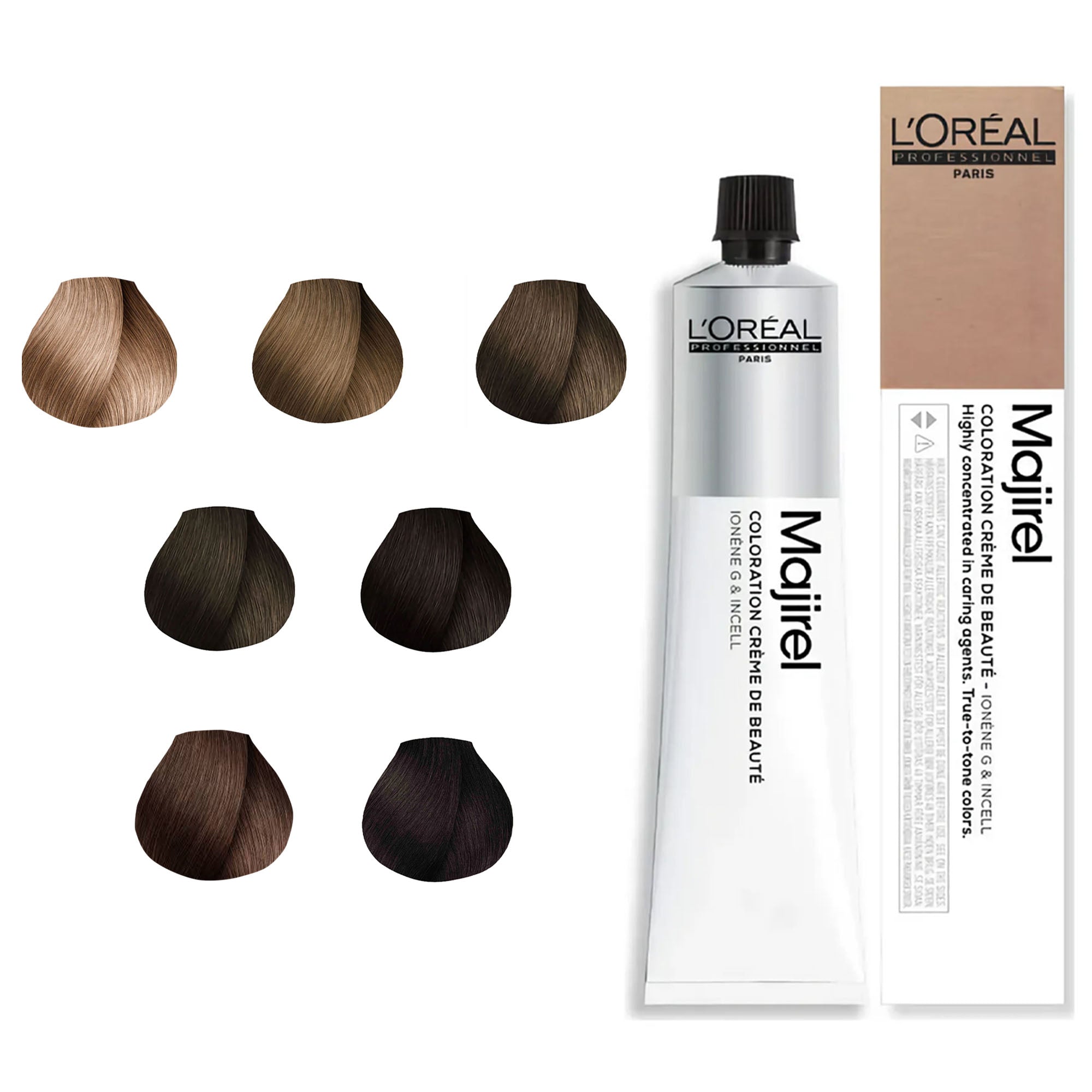 Loreal Professionnel - Majirel Permanent Hair Colour Mocha Series 50ml