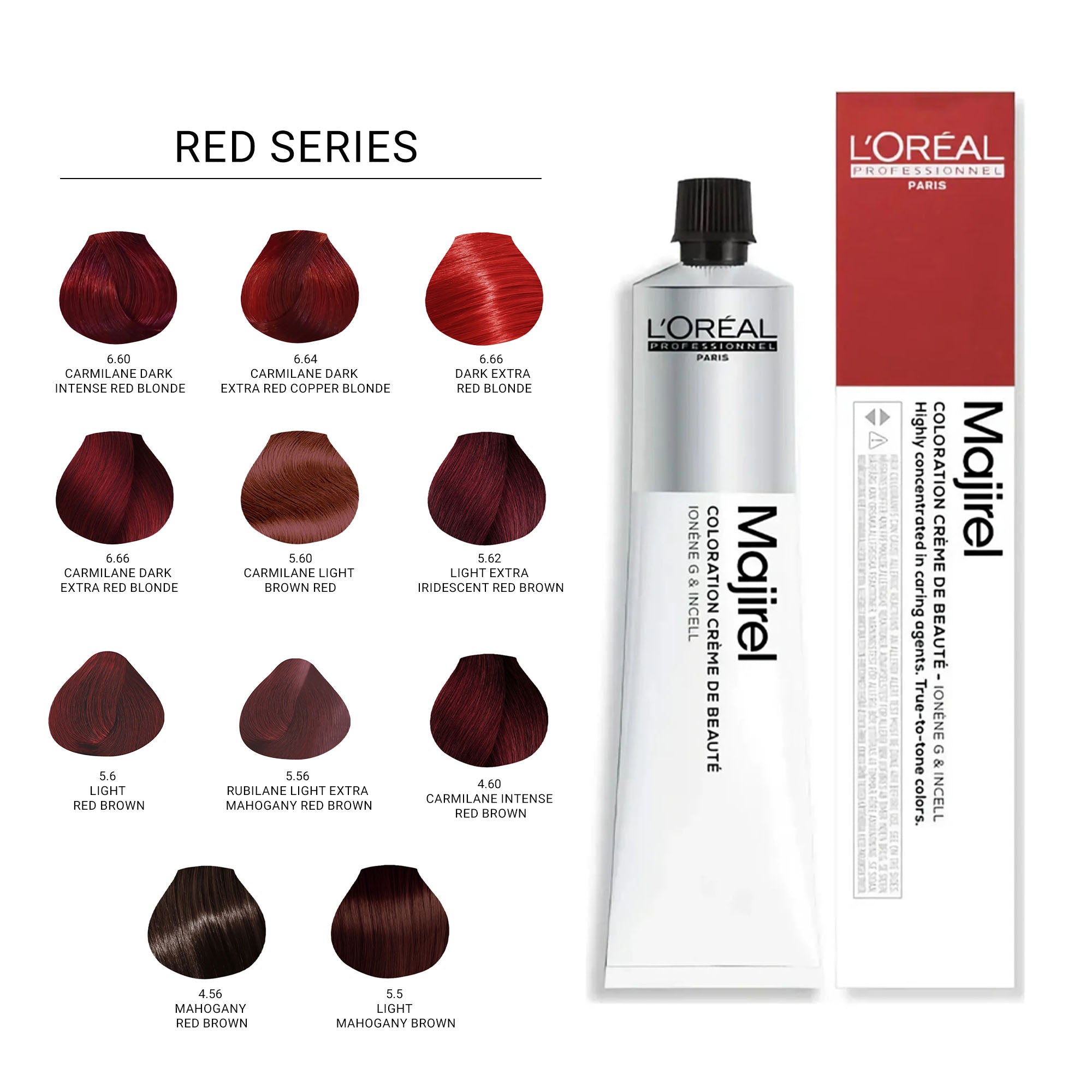 Loreal Professionnel - Majirel Permanent Hair Colour Red Series 50ml