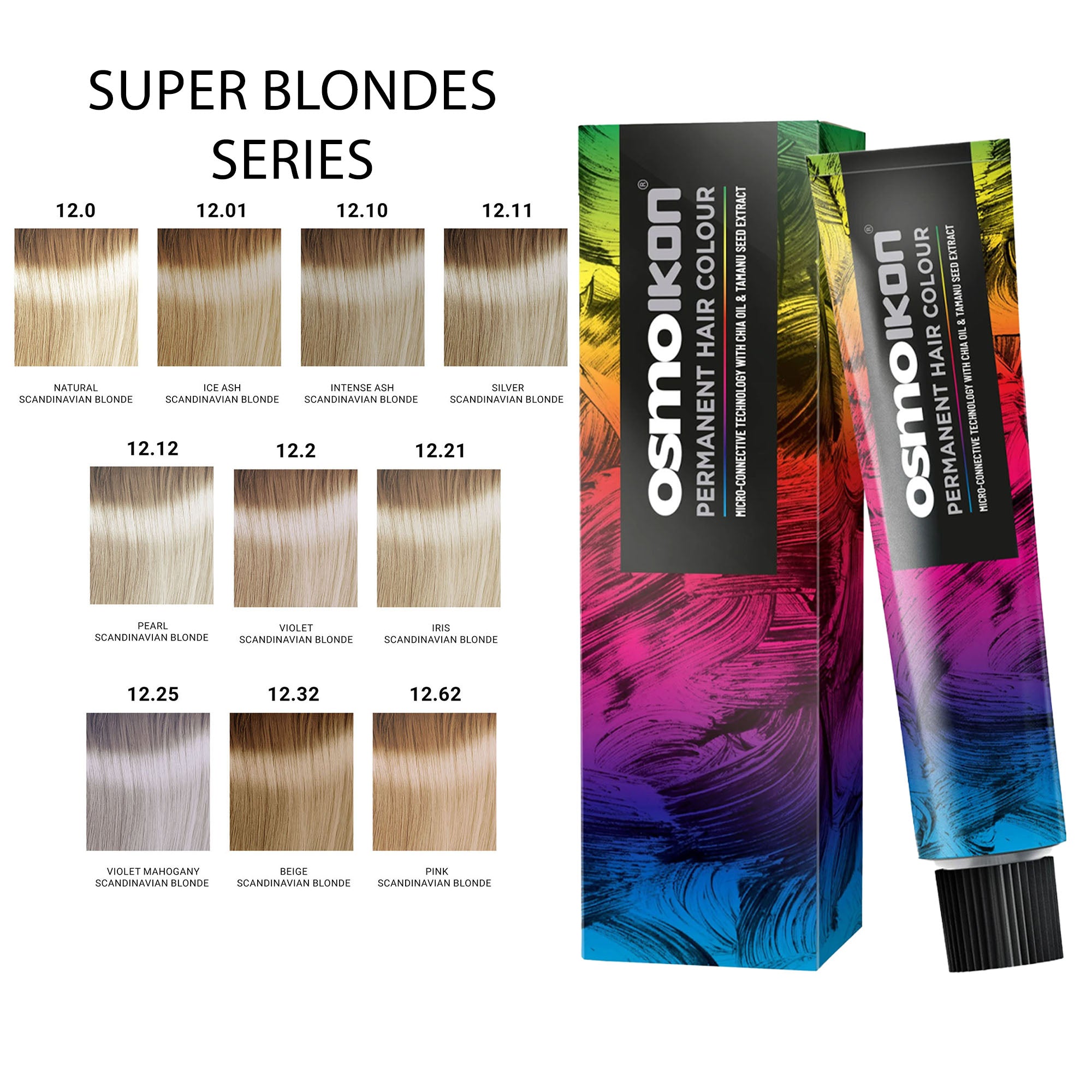 Osmo - Ikon Permanent Hair Colour Super Blondes Series 100ml