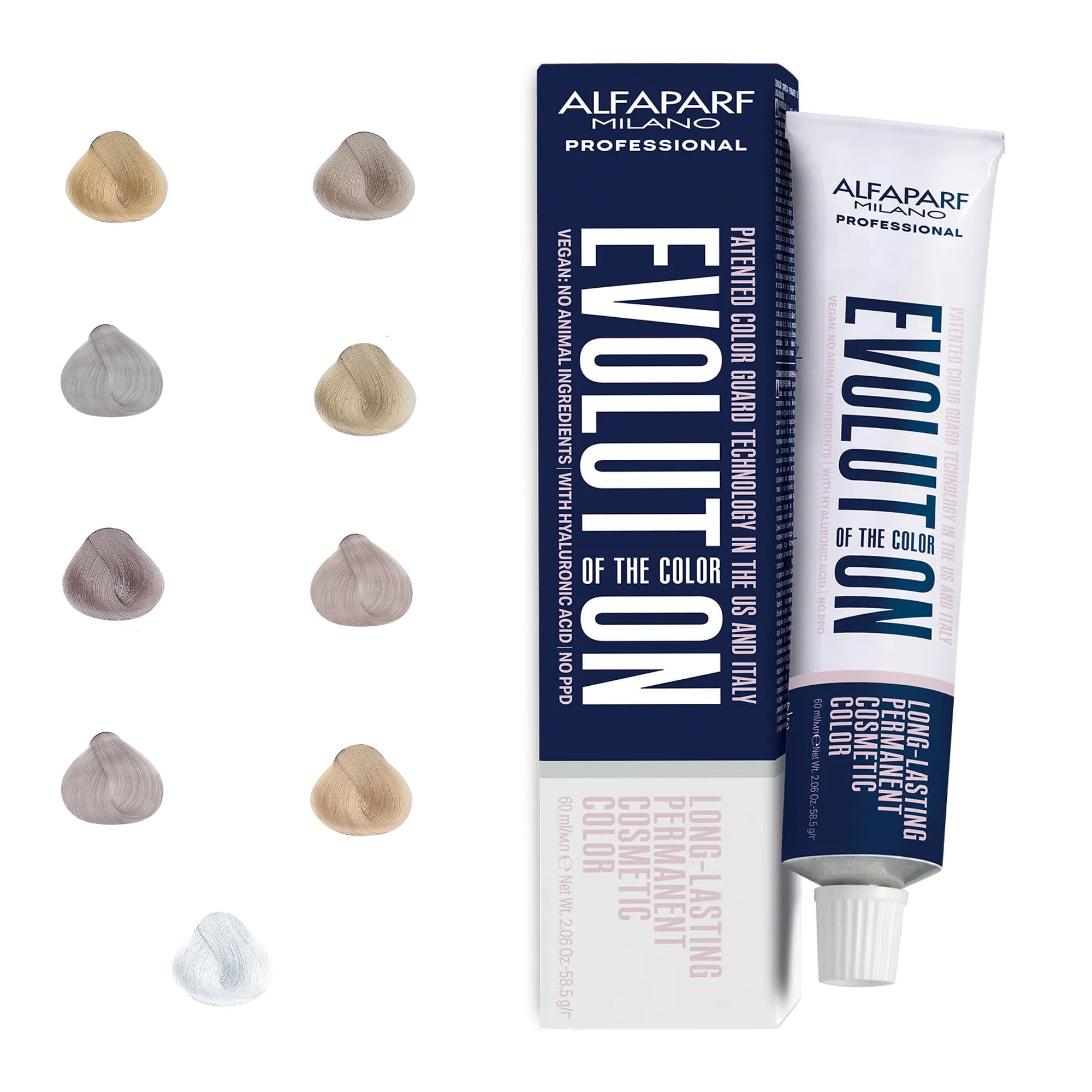 Alfaparf - Evolution of the Colour Permanent Hair Colour Platinum Series 60ml