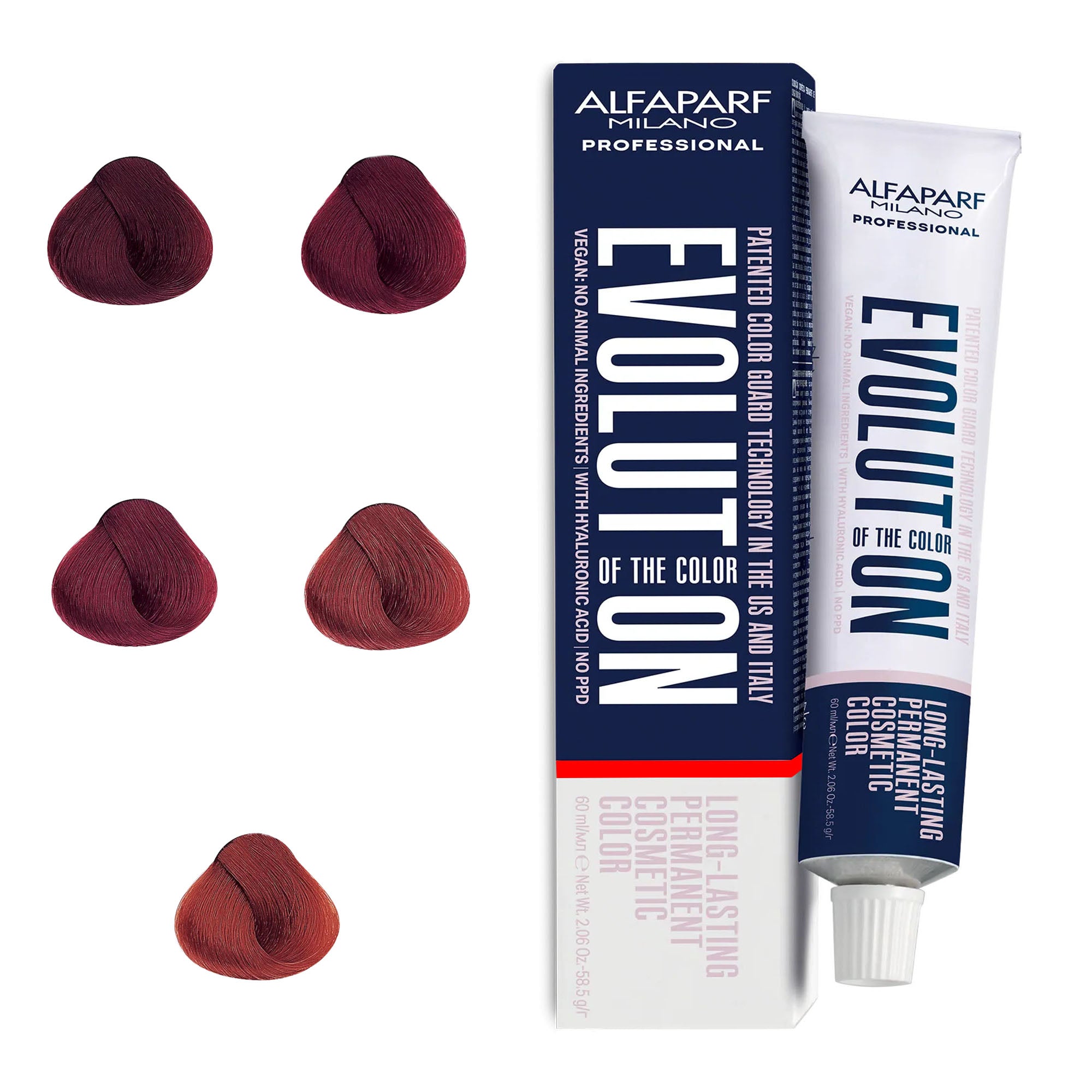 Alfaparf - Evolution of the Colour Permanent Hair Colour Pure Reds Series 60ml