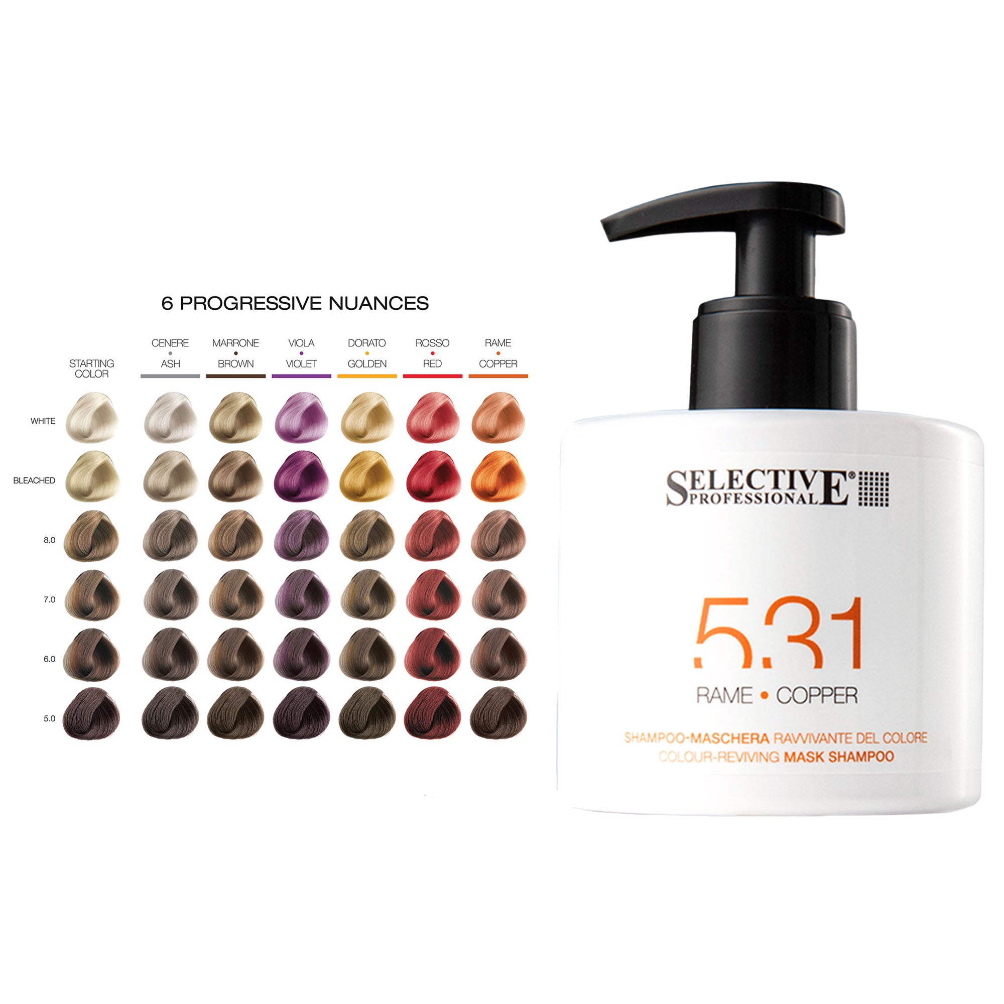 Selective Professional - 531 Colour Care Mask Shampoo 275ml