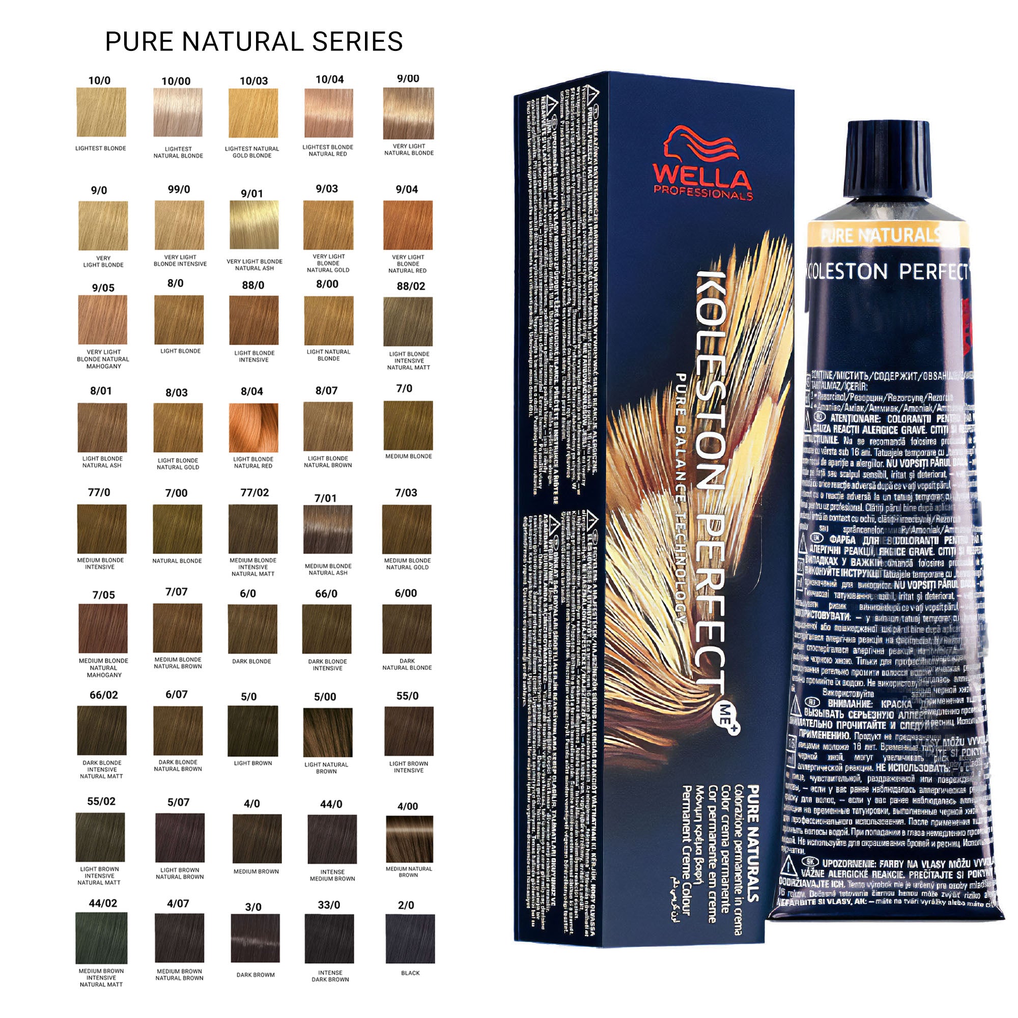 Wella Professionals - Koleston Perfect Me+ Pure Naturals Series 60ml