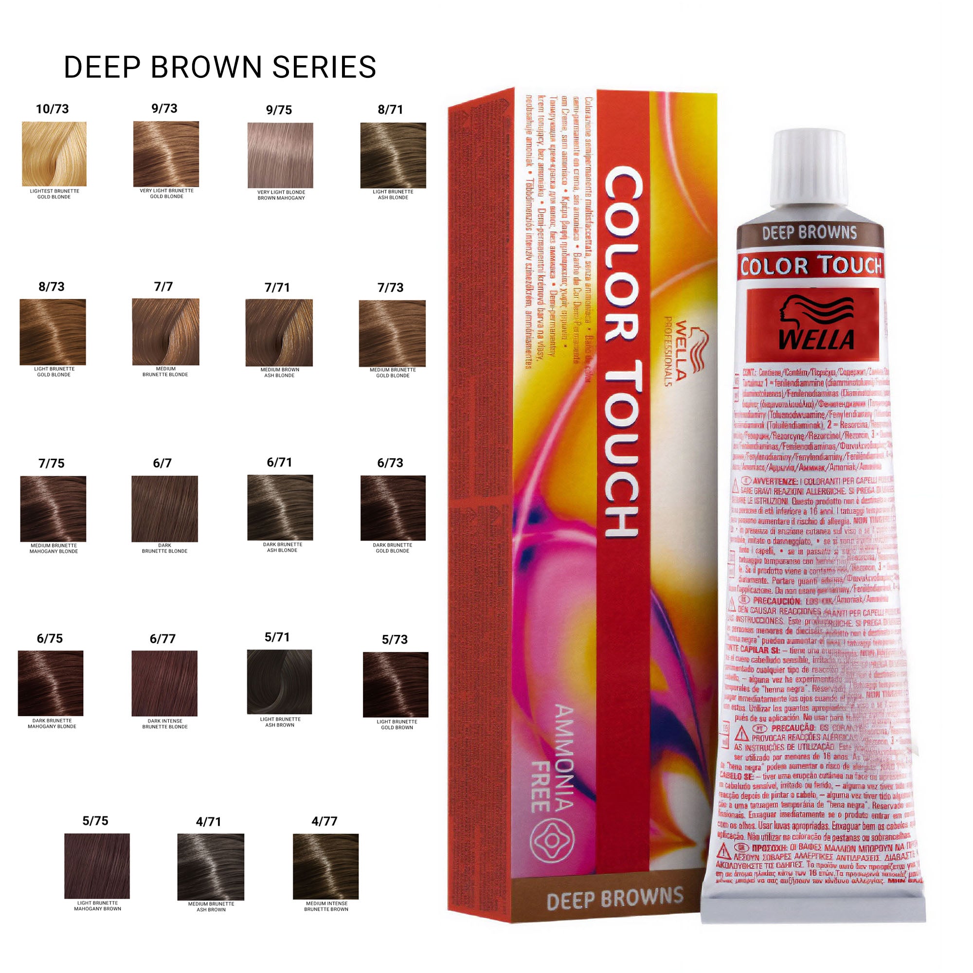 Wella Professionals - Color Touch Deep Browns Series 60ml