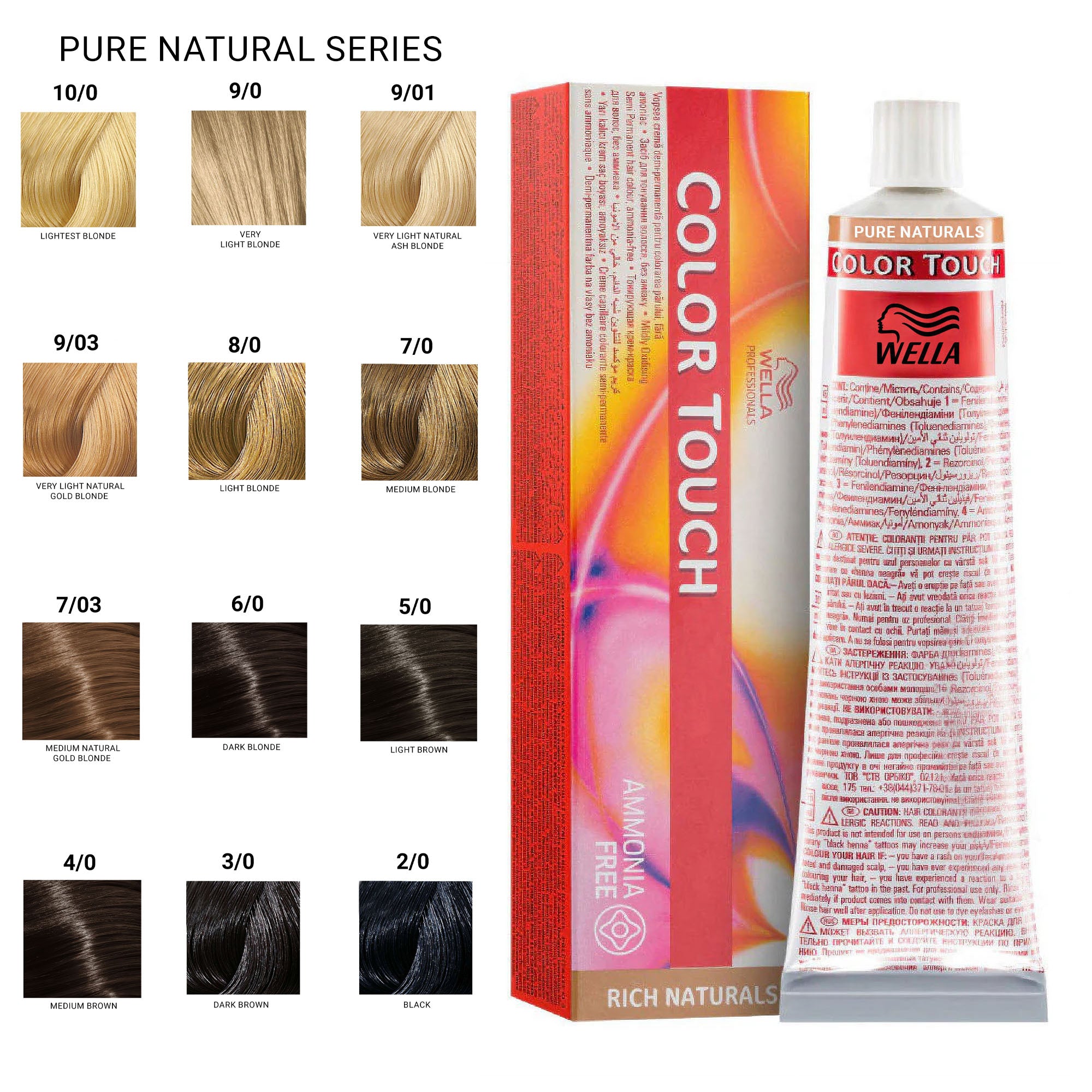 Wella Professionals - Color Touch Pure Naturals Series 60ml