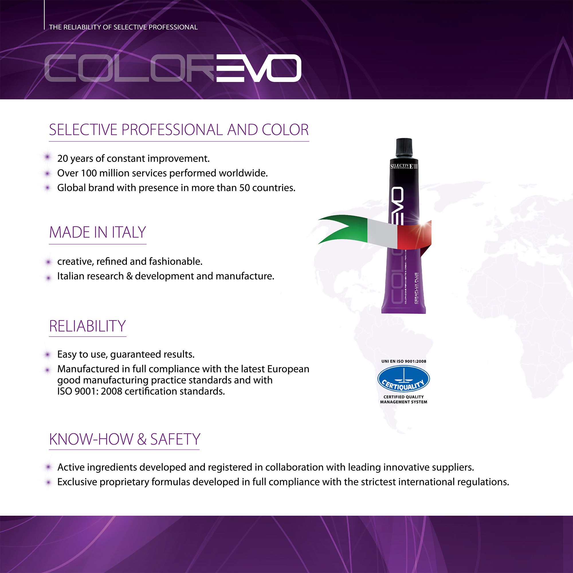 Selective Professional - Colorevo Permanent Hair Colour Ash Series 100ml