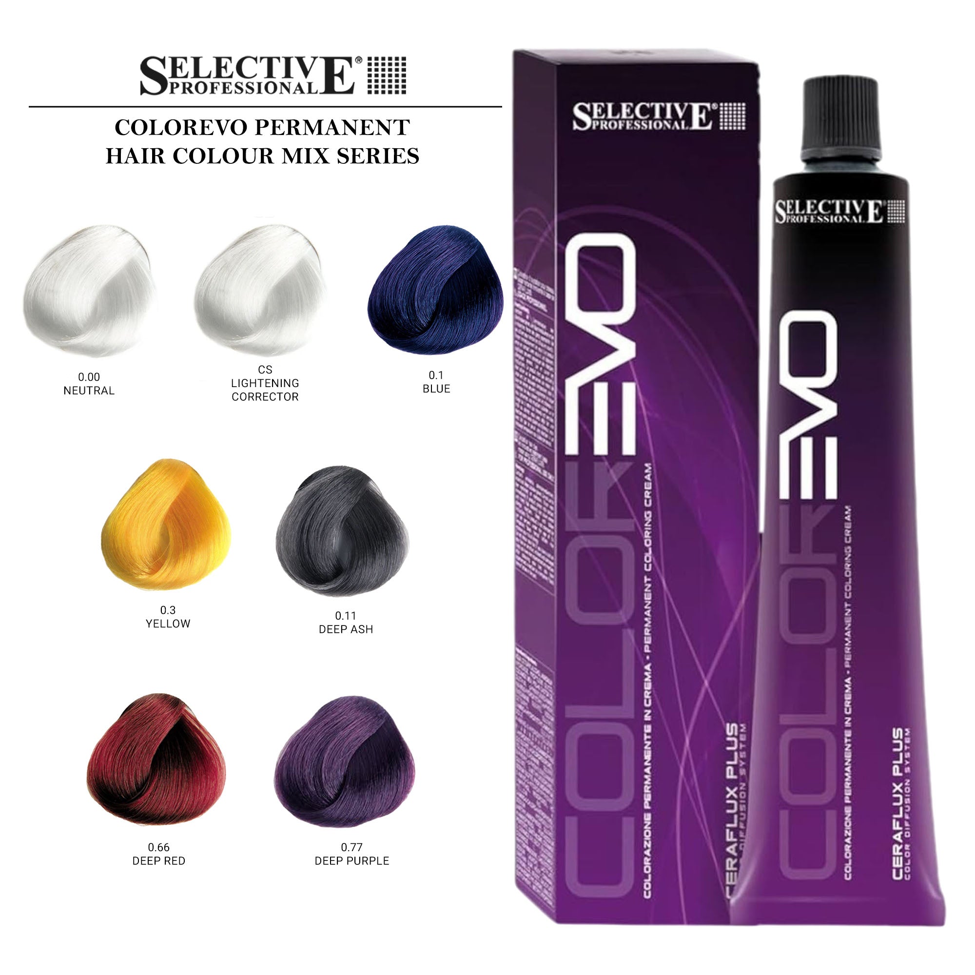 Selective Professional - Colorevo Permanent Hair Colour Mix Series 100ml