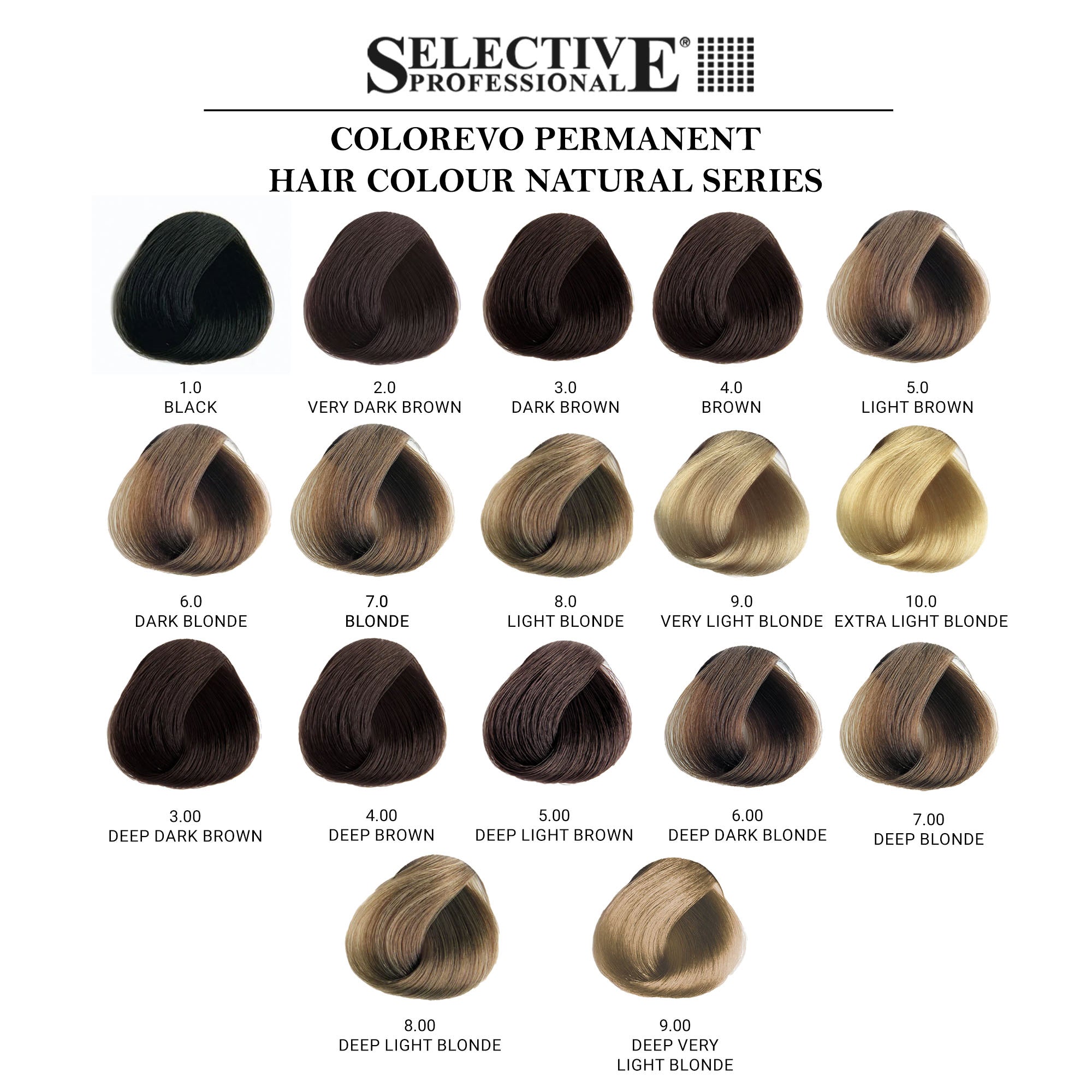 Selective Professional - Colorevo Permanent Hair Colour Natural Series 100ml