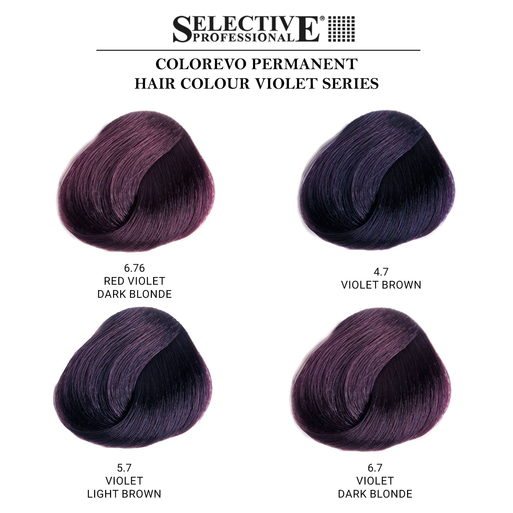 Selective Professional - Colorevo Permanent Hair Colour Violet Series 100ml