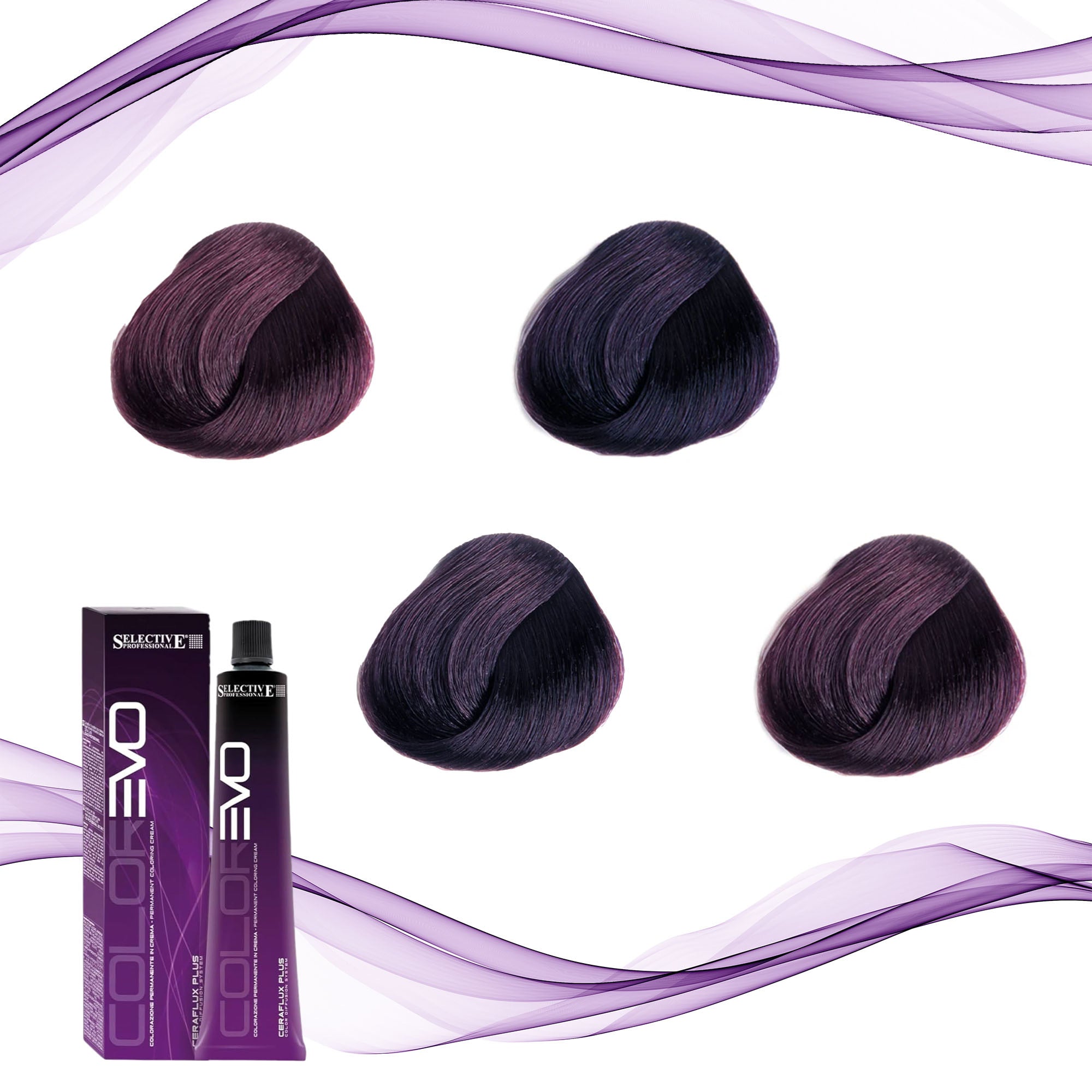 Selective Professional - Colorevo Permanent Hair Colour Violet Series 100ml