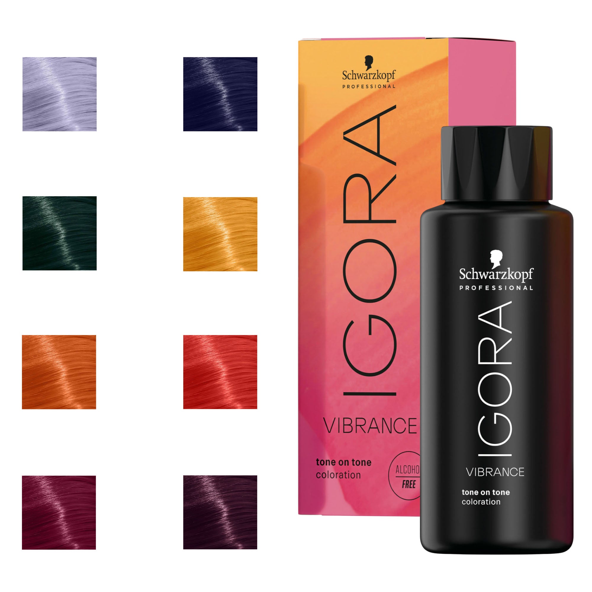 Schwarzkopf Professional - Igora Vibrance Demi-Permanent Hair Colour Booster / Neutraliser Series 60ml