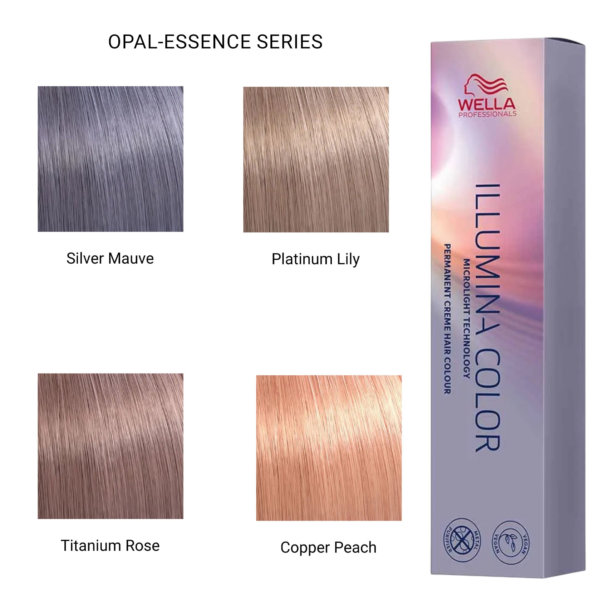 Wella Professionals - Illumina Permanent Creme Hair Colour Opal-Essence Series 60ml