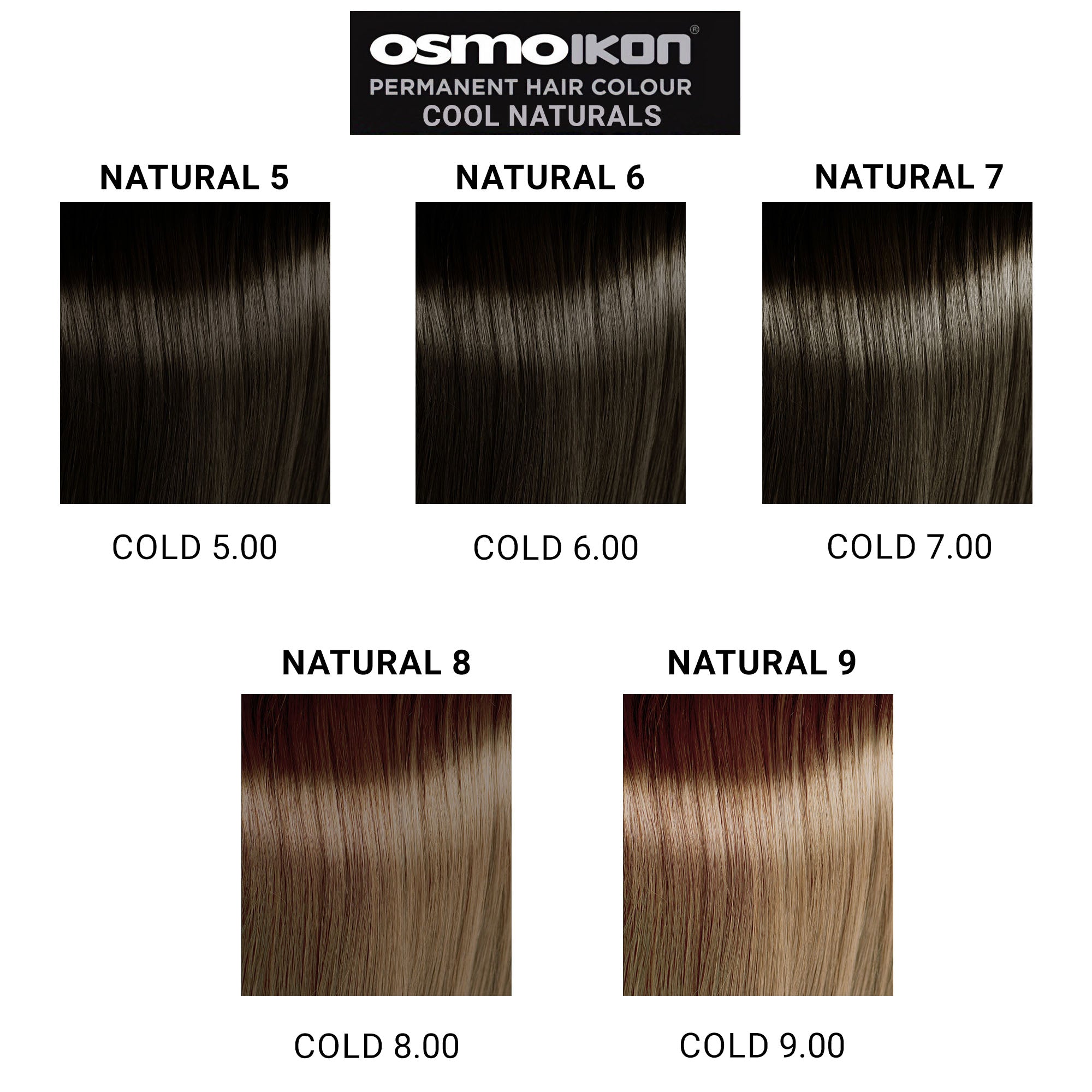 Osmo - Ikon Permanent Hair Colour Natural 7 Cold 7.00 100ml