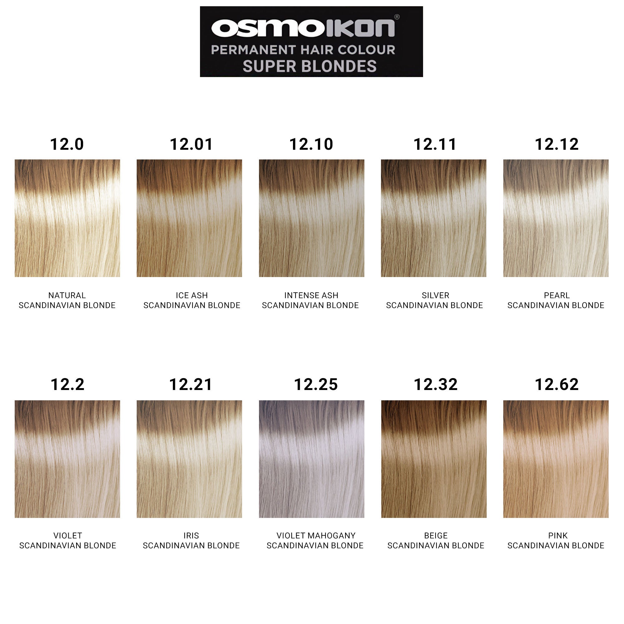 Osmo - Ikon Permanent Hair Colour 12.32 Beige Scandinavian Blonde 100ml