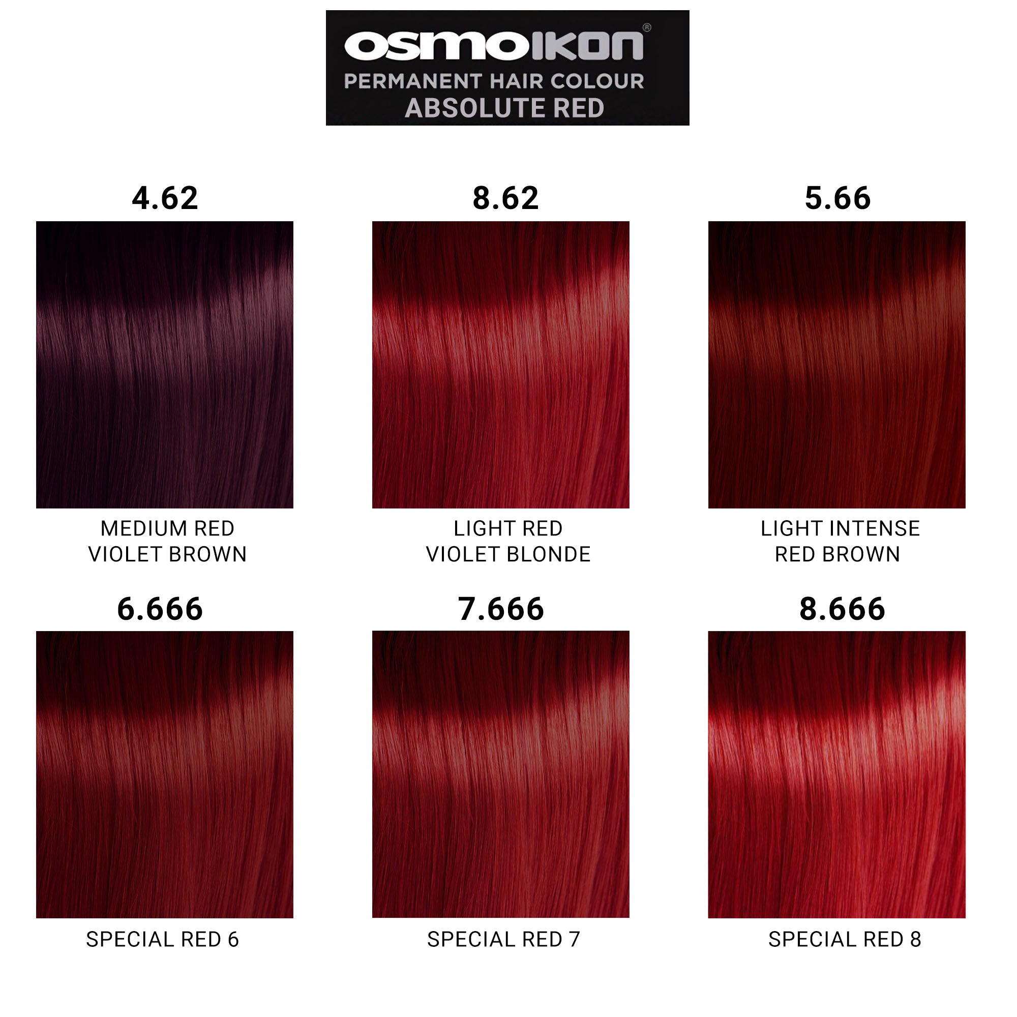 Osmo - Ikon Permanent Hair Colour 7.666 Special Red 7 100ml