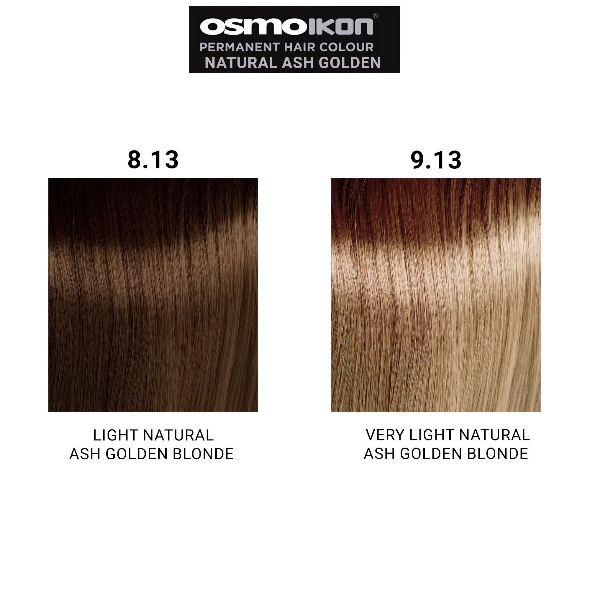 Osmo - Ikon Permanent Hair Colour 9.13 Very Light Natural Ash Golden Blonde 100ml