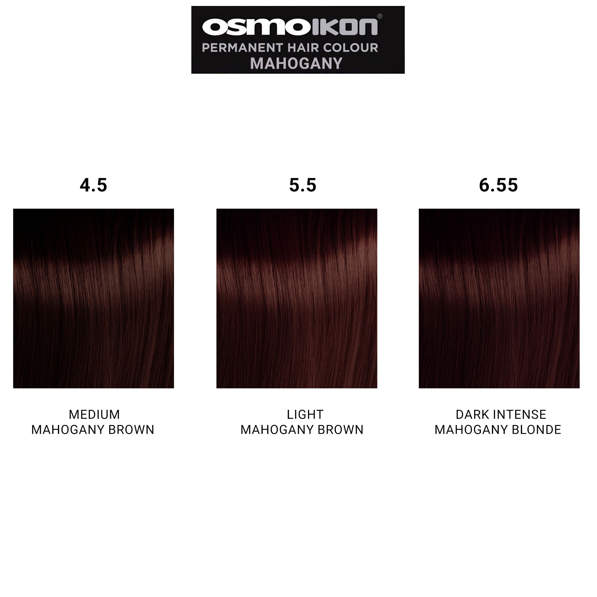 Osmo - Ikon Permanent Hair Colour 5.5 Light Mahogany Brown 100ml