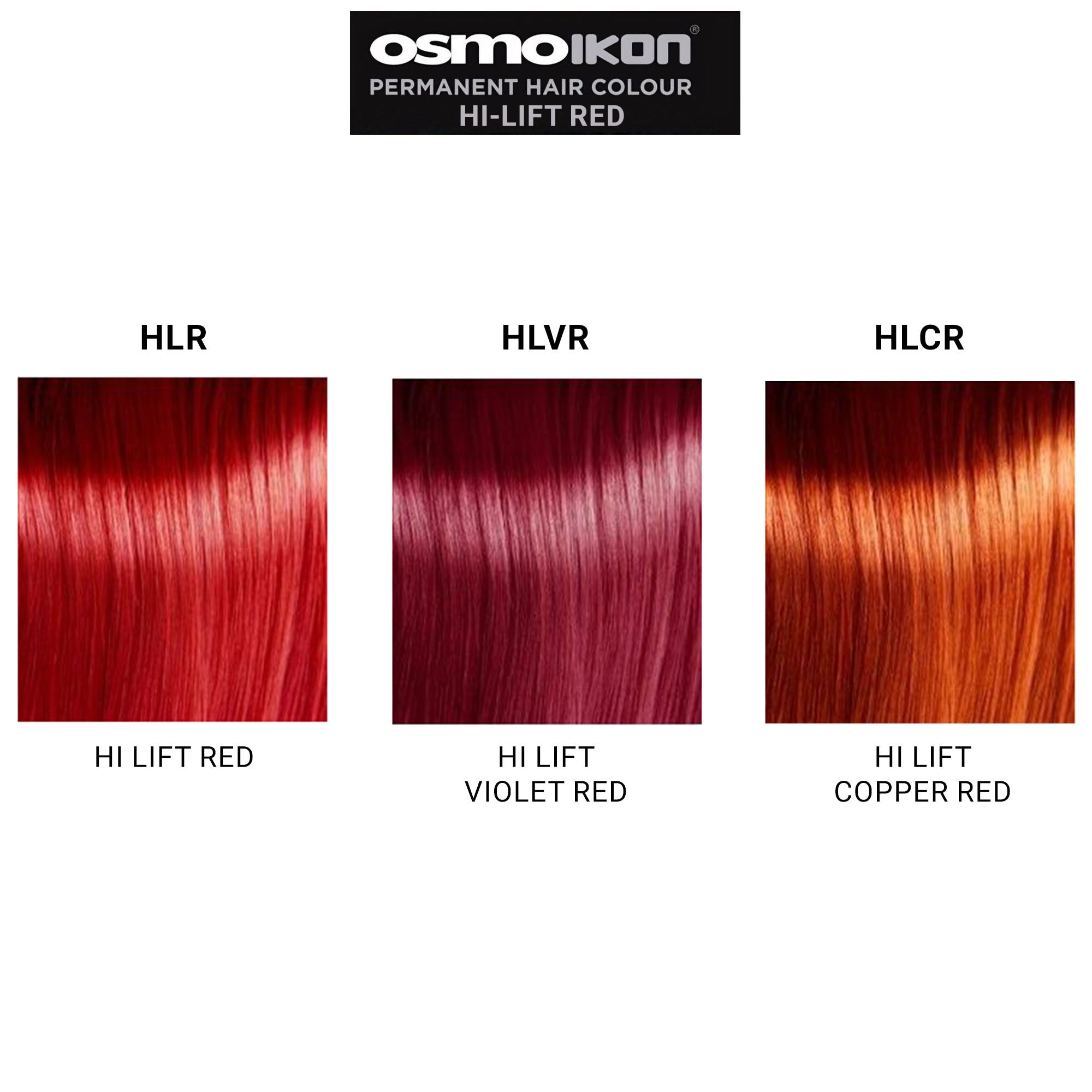 Osmo - Ikon Permanent Hair Colour Hi Lift Copper Red HLCR 100ml