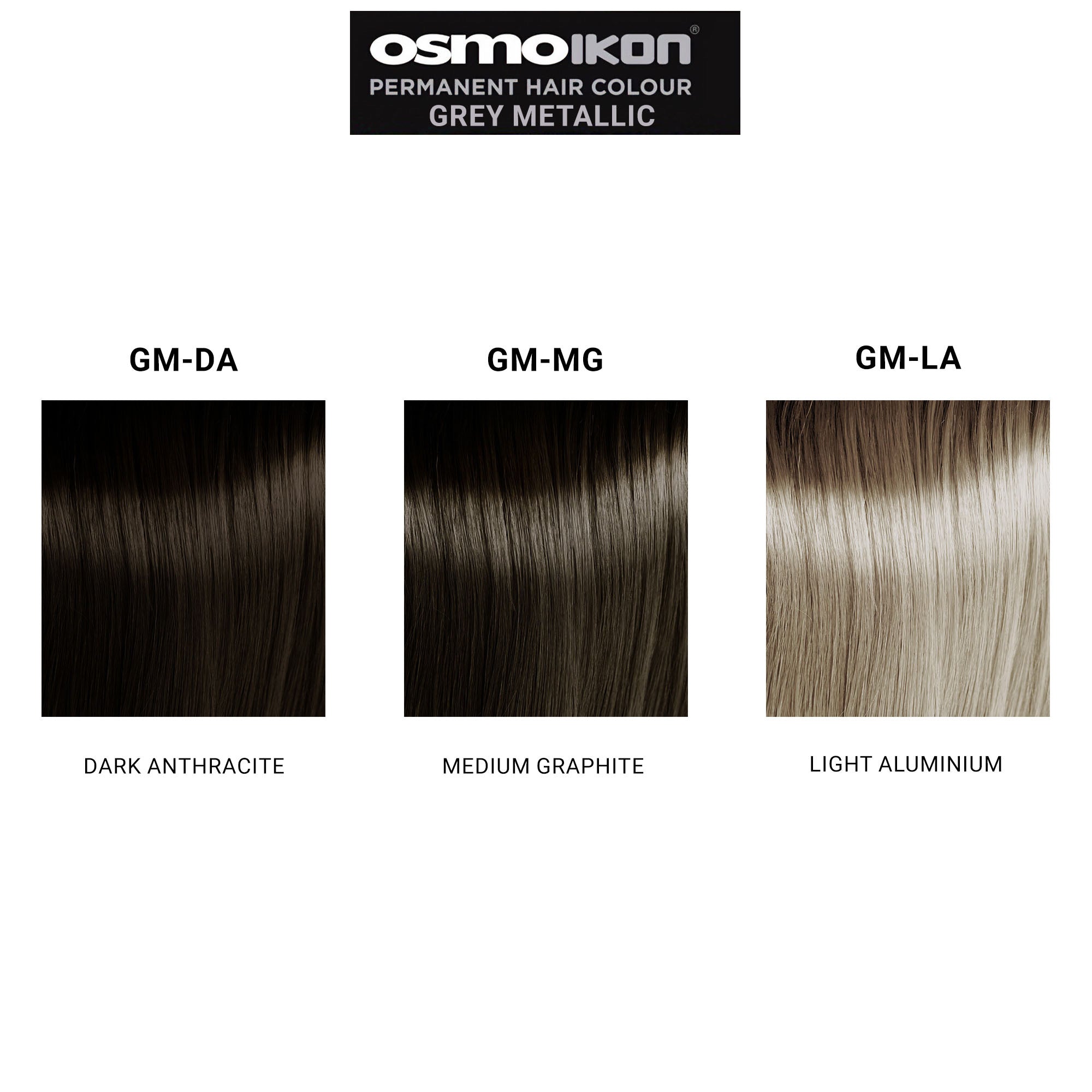 Osmo - Ikon Permanent Hair Colour Dark Anthracite GM-DA 100ml