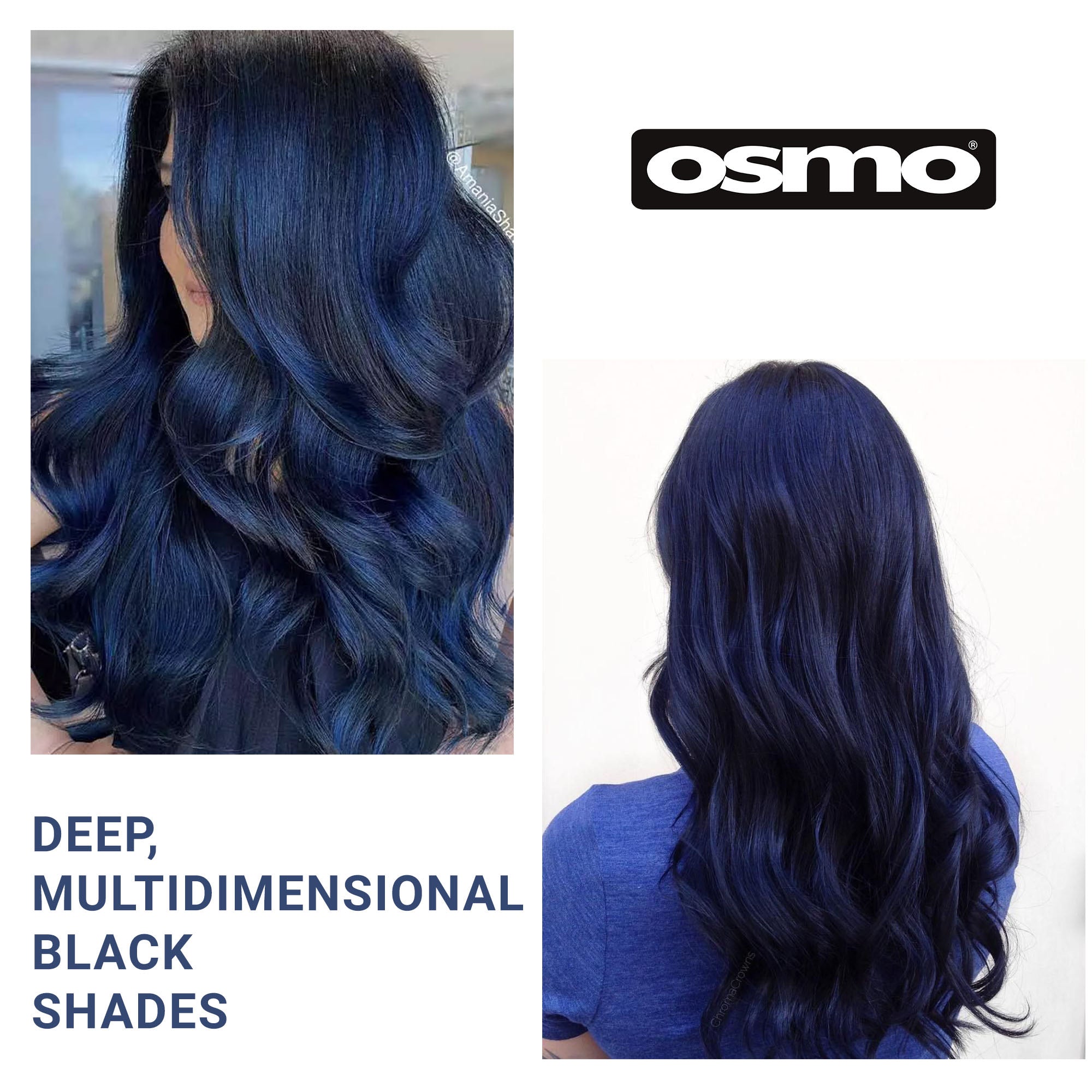 Osmo - Ikon Permanent Hair Colour 1.1 Black - Blue 100ml